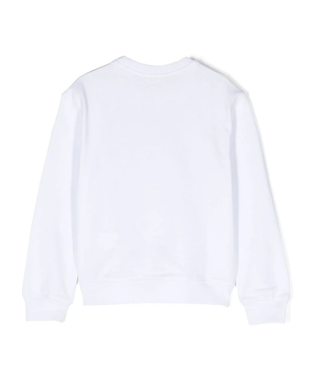 Dsquared2 Logo-print Cotton Sweatshirt In White