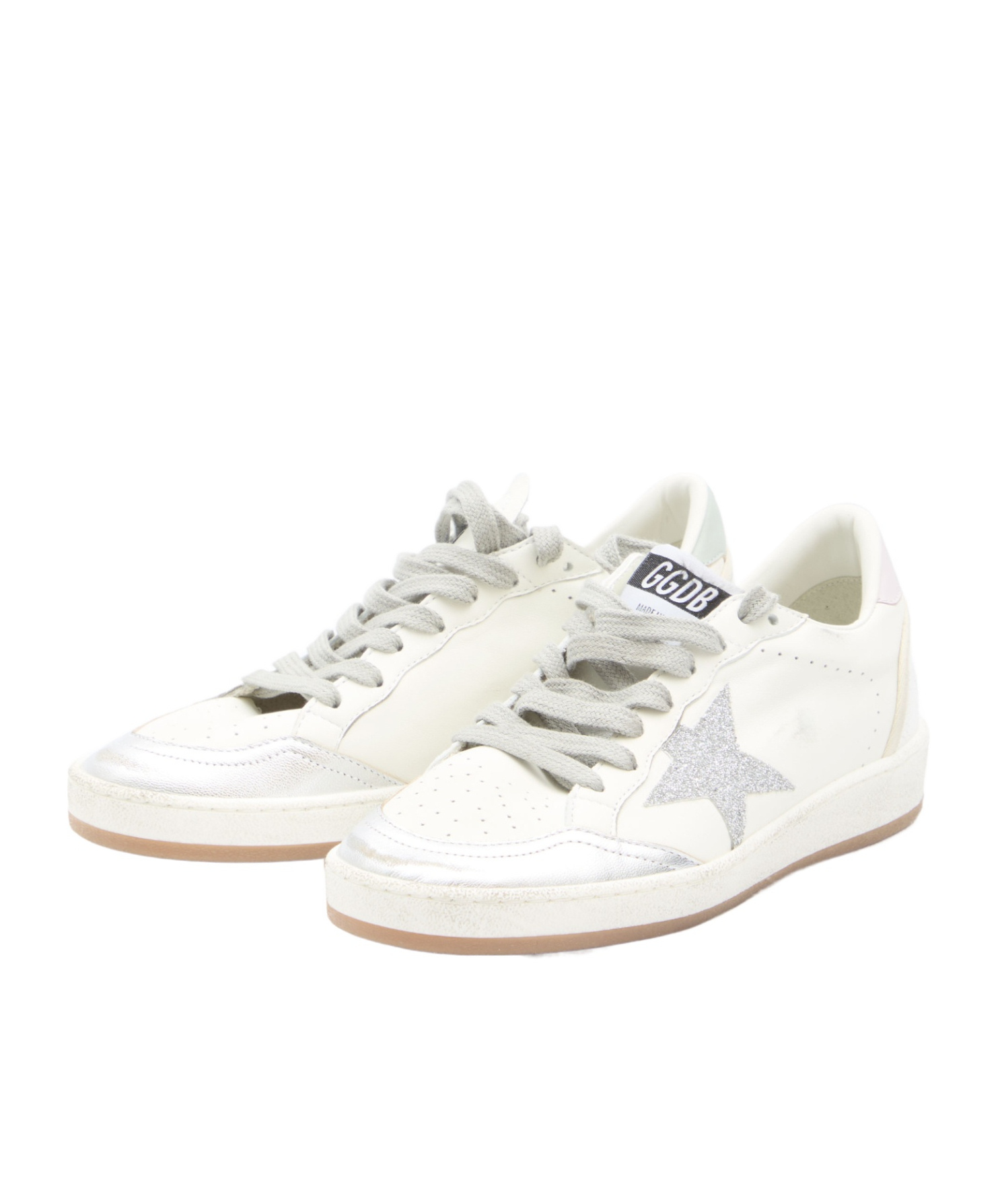 Golden Goose Ball-star Sneakers In White