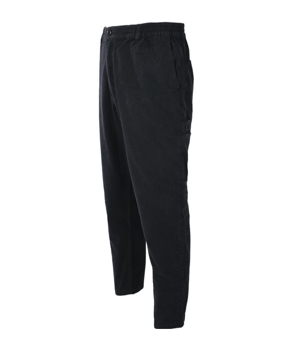 Moschino Logo-embroidered Straight-leg Trousers In Black
