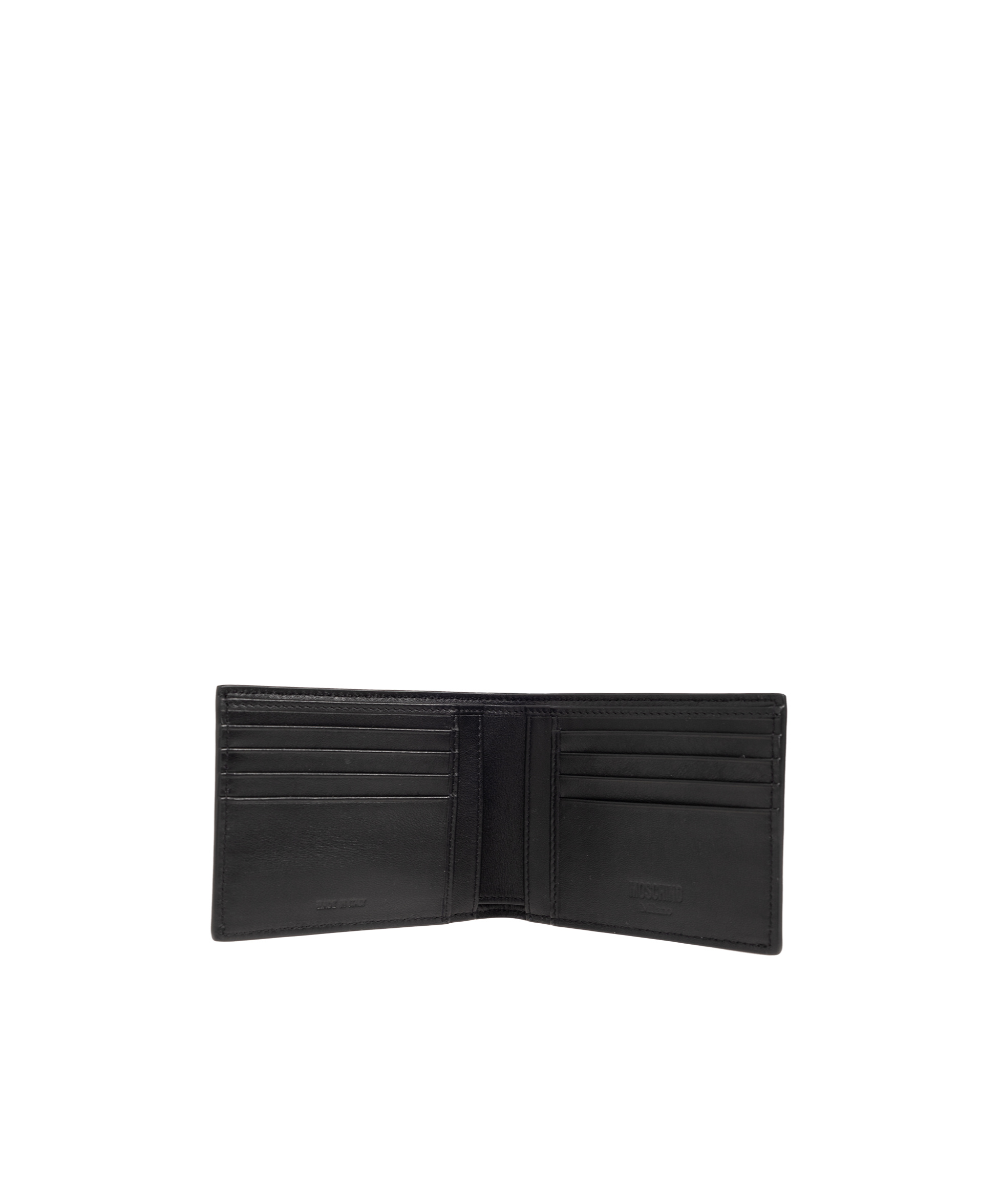 Moschino Bifold Wallet In Black