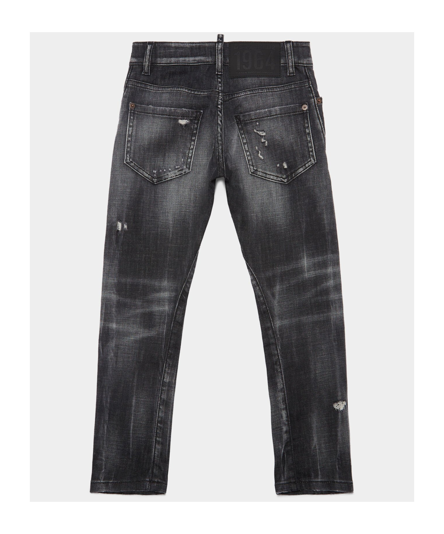 DSQUARED2 TWIST DISTRESSED-EFFECT JEANS