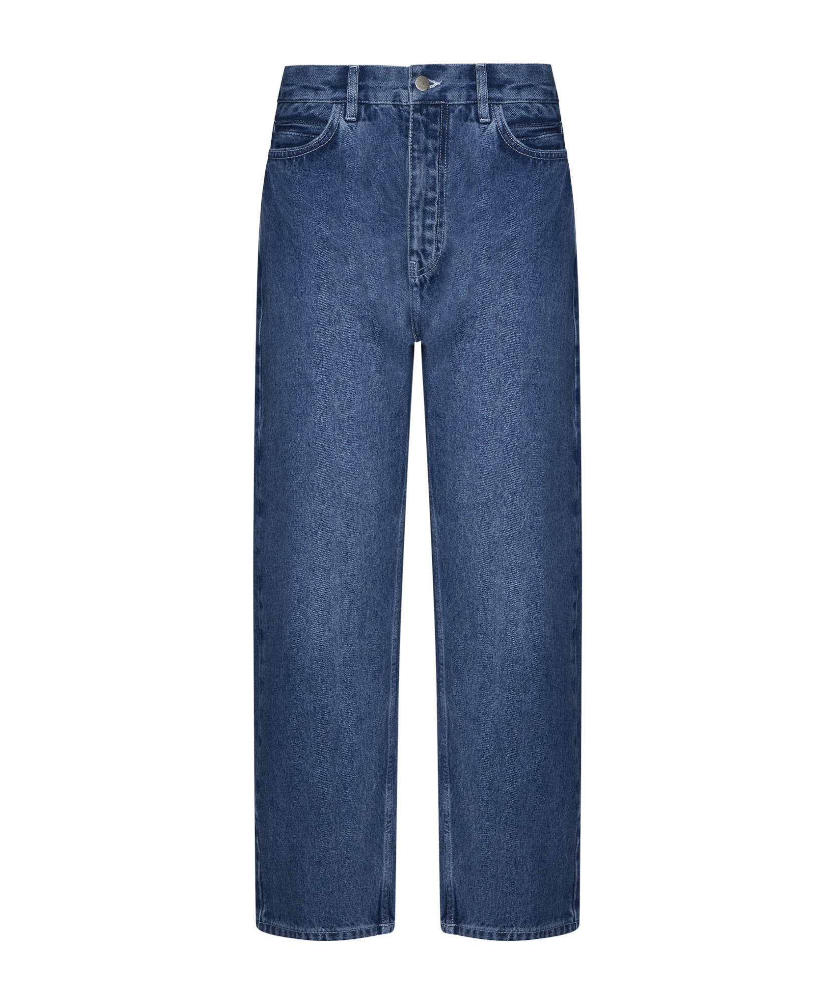 Studio Nicholson Ruthe High-rise Boyfriend Jeans In Blue