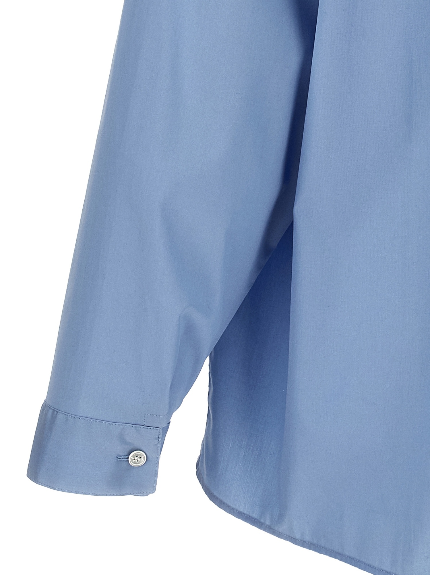 MARNI MARNI LOGO PRINTED LONG-SLEEVED SHIRT