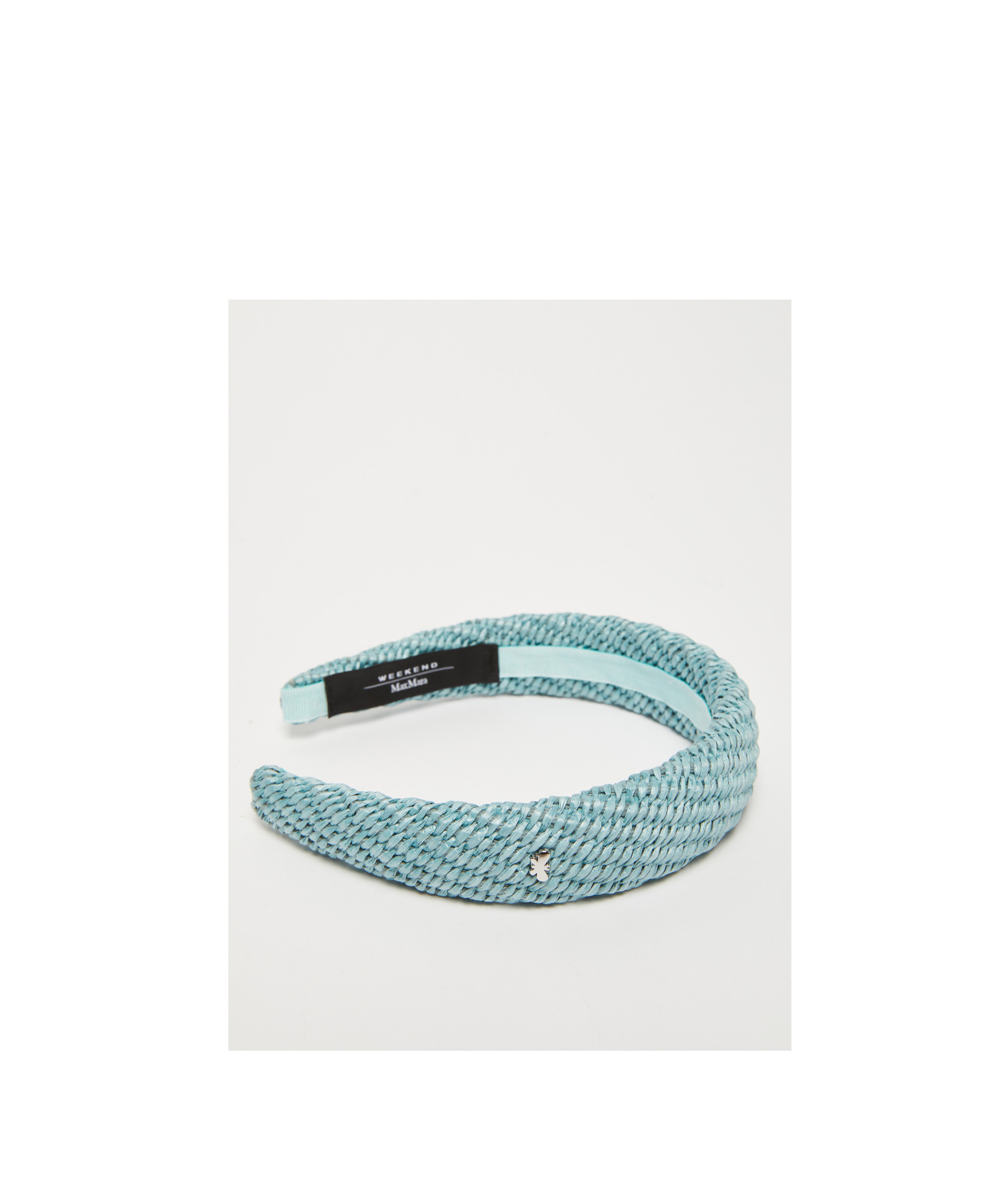 Shop Weekend Max Mara Butterfly Logo Headband In Green
