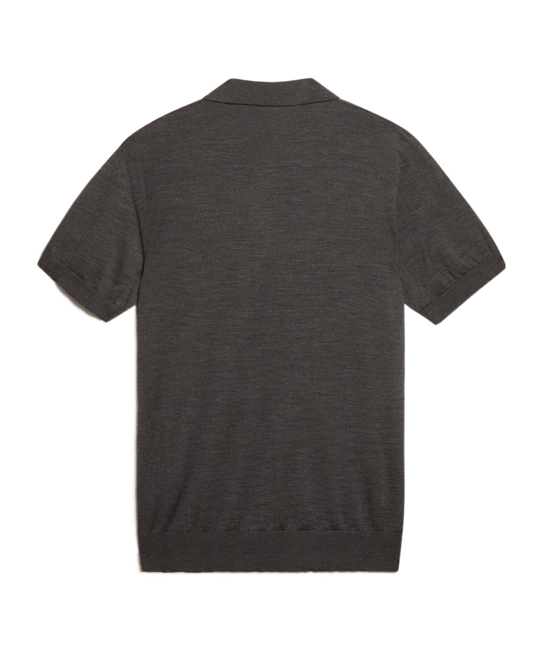 Golden Goose Wool Polo Shirt In Black