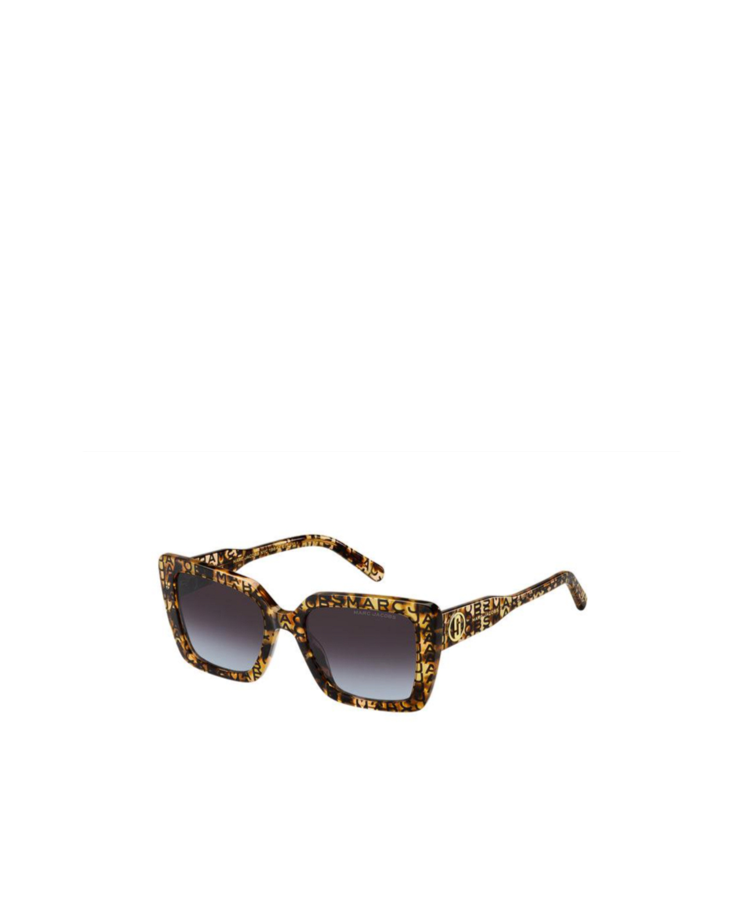Marc Jacobs Eyewear Square Frame Sunglasses In Black