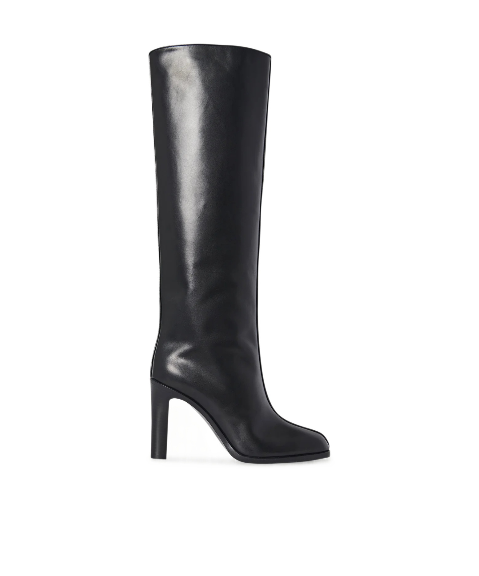 The Row Pointed High-heeled Boots In Black