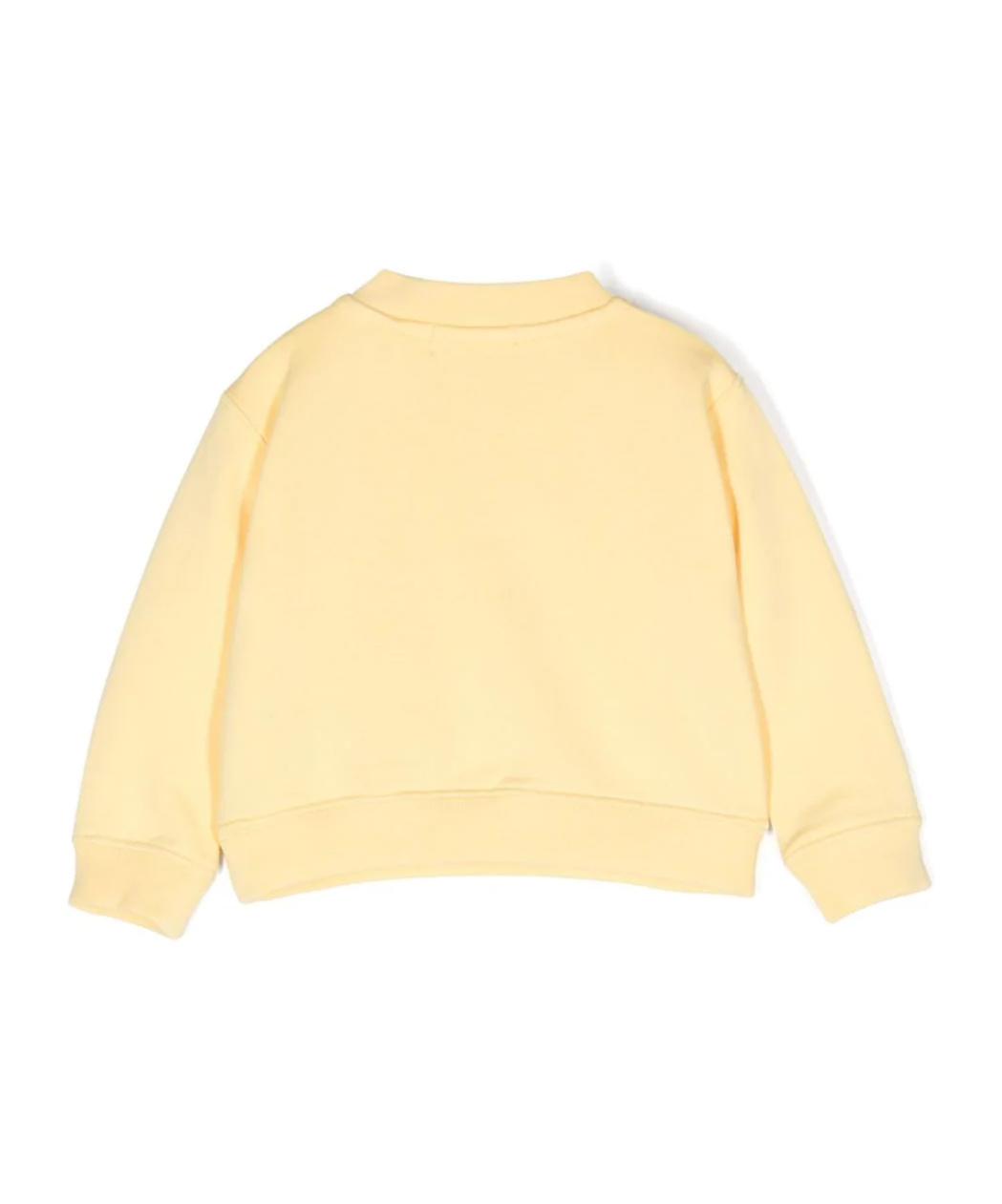 Palm Angels Logo-print Cotton Sweatshirt In Nude