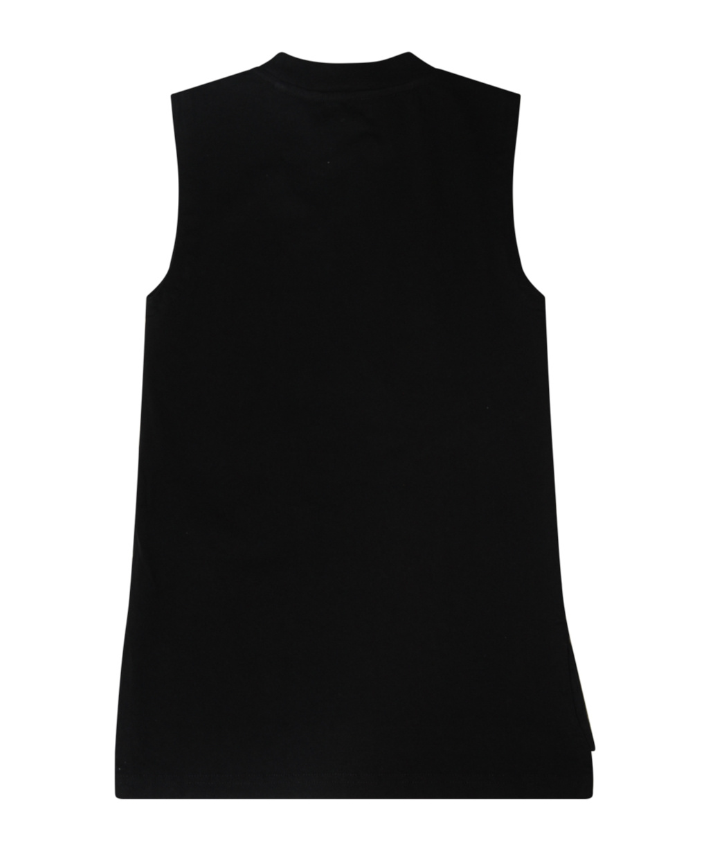 Palm Angels Bear Angel Vest Dress In Brown