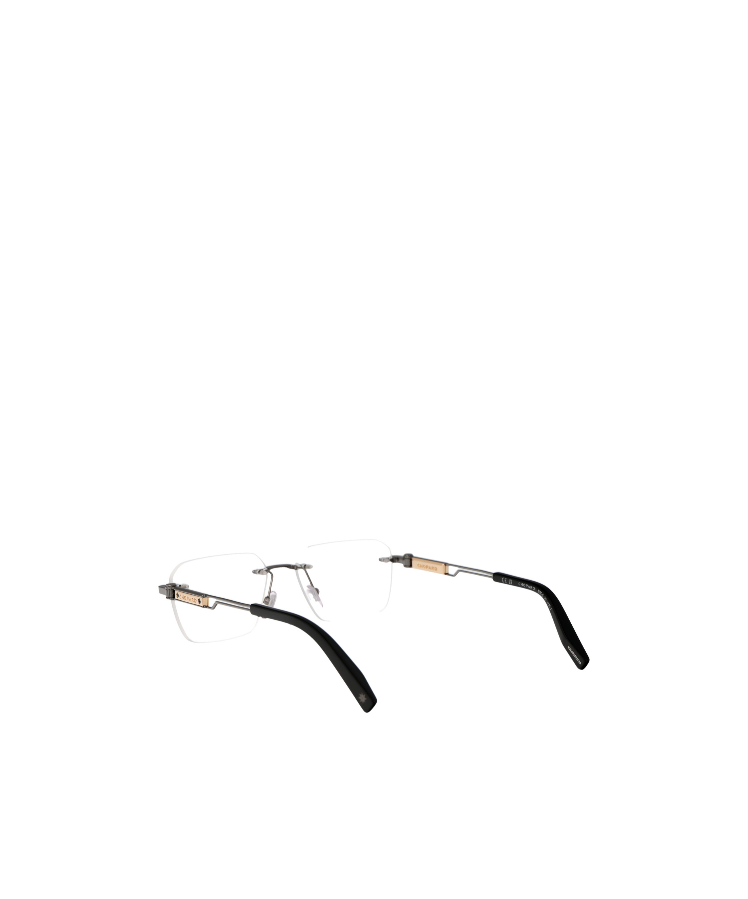 Chopard Logo-plaque Frameless Glasses In White