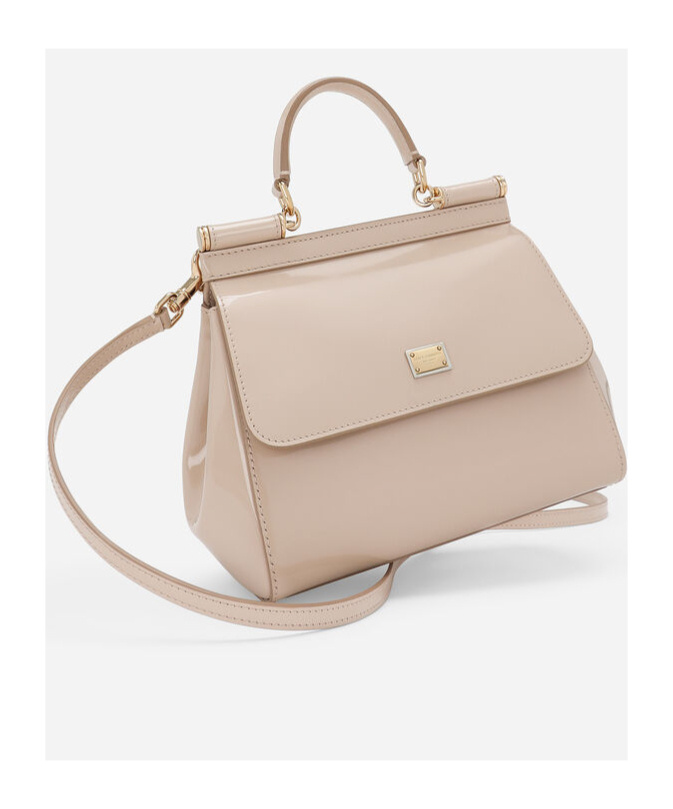 Dolce & Gabbana Medium Sicily Tote Bag In Nude