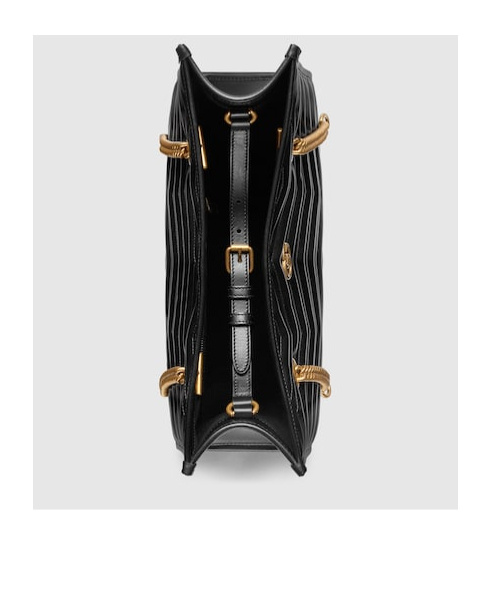 Gucci Gg Marmont Medium Todd Shoulder Bag In Black