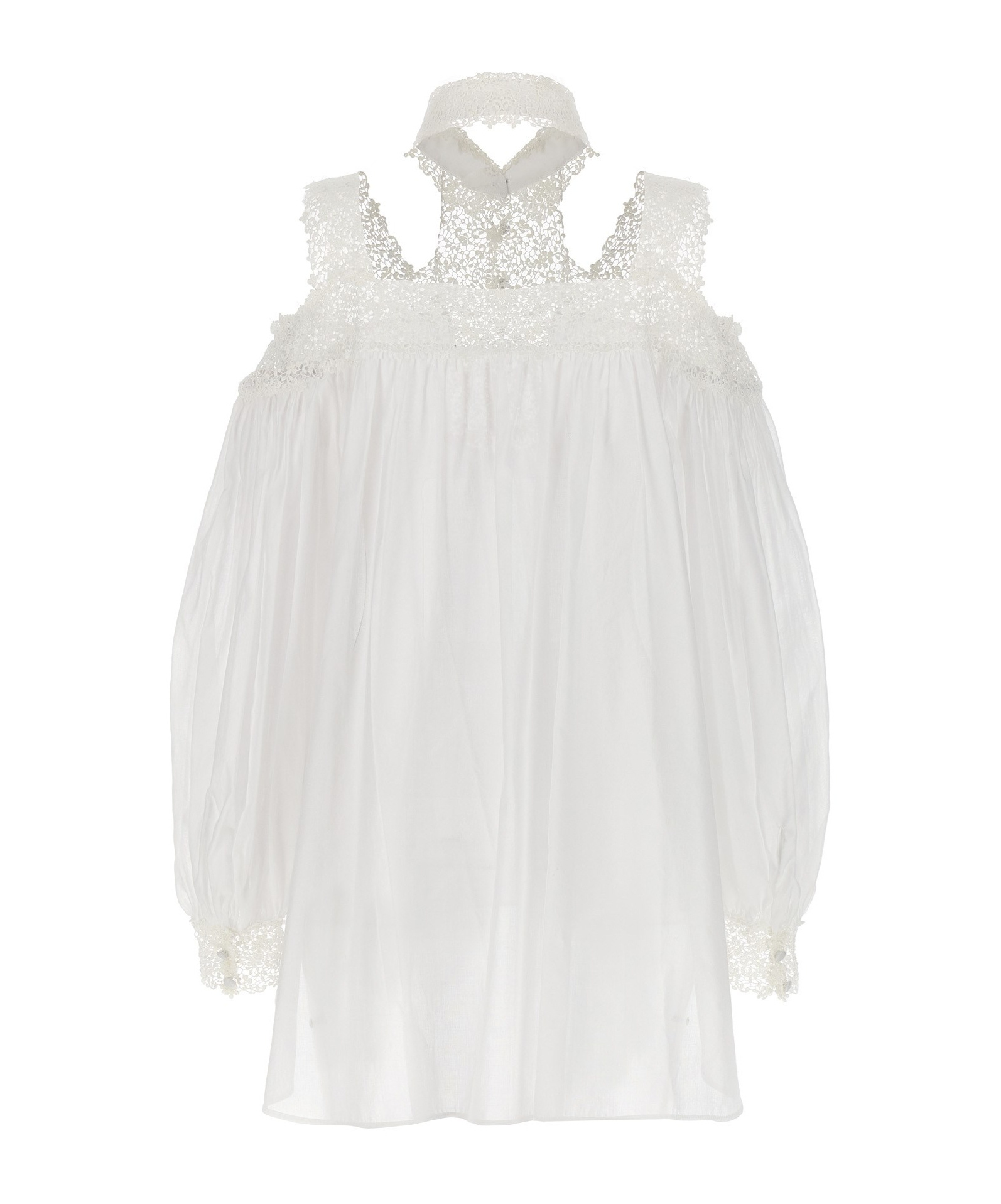 Ermanno Scervino Blousa Shirt In White