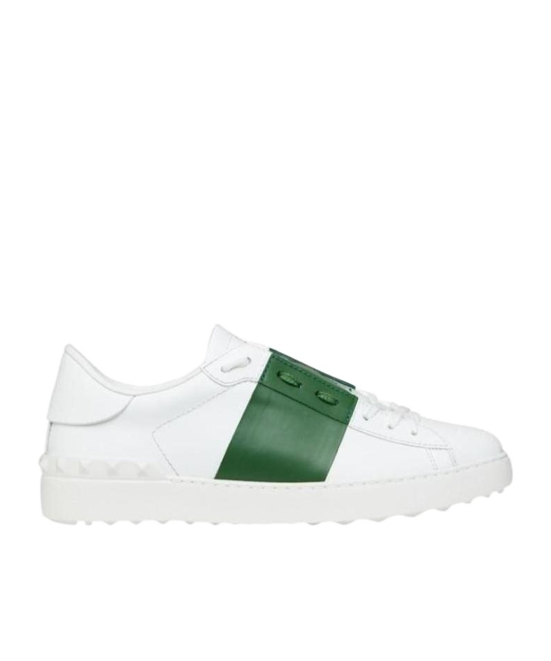 Valentino Open Low-top Sneakers In White