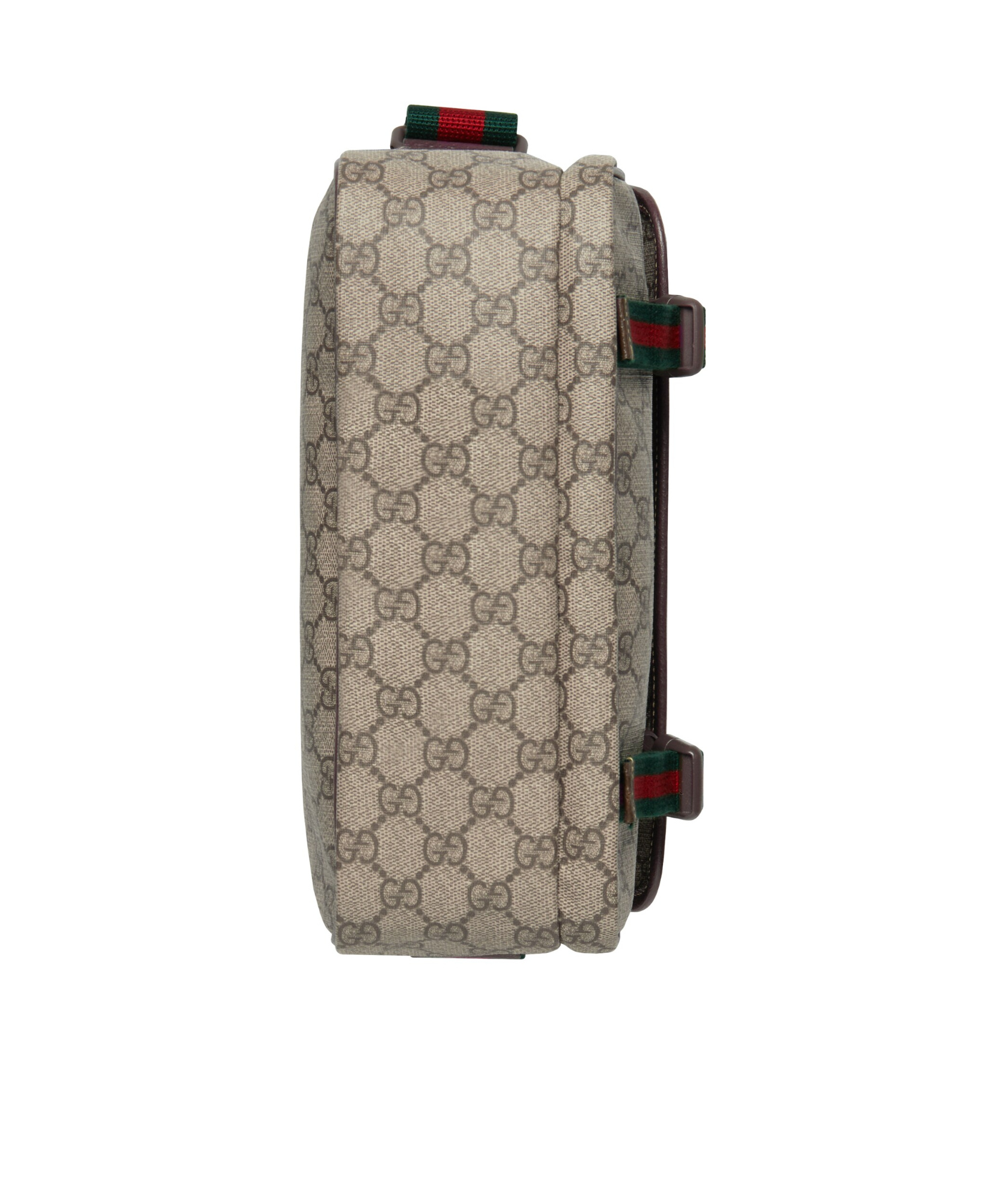 Gucci Neutral Gg Canvas Cross Body Bag In Nude