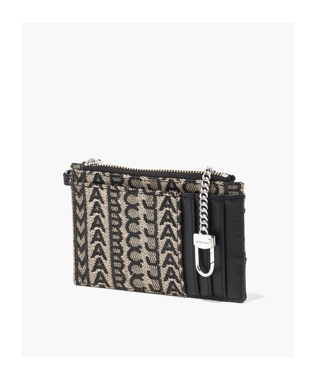 Marc Jacobs The Monogram Wristlet Wallet In Black
