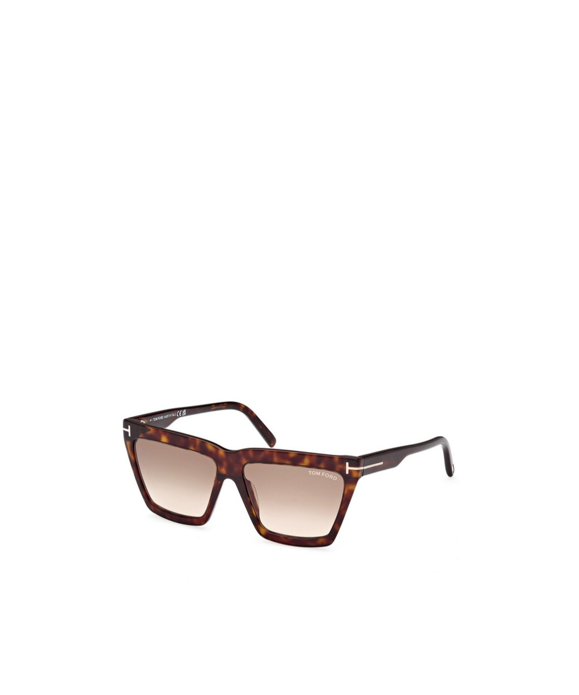 Tom Ford Eden Acetate Rectangle Sunglasses In Multicolor
