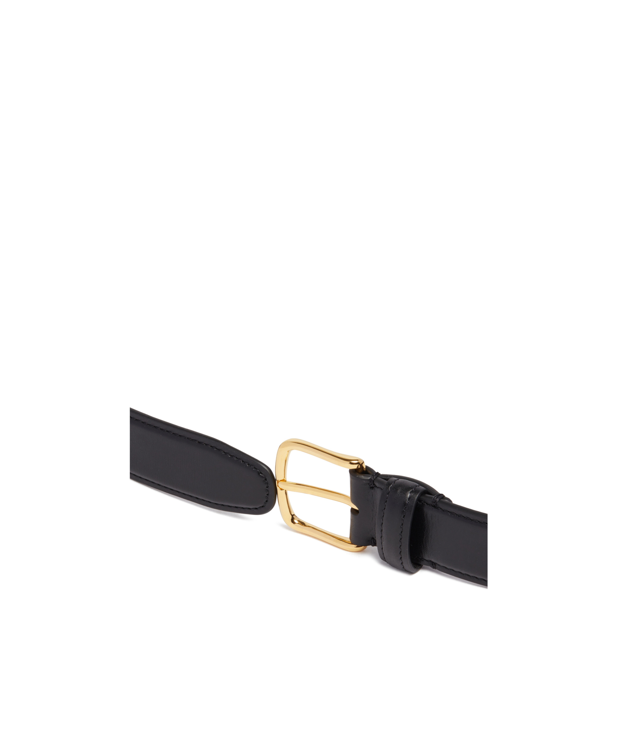 The Row Buckle Belt In Black