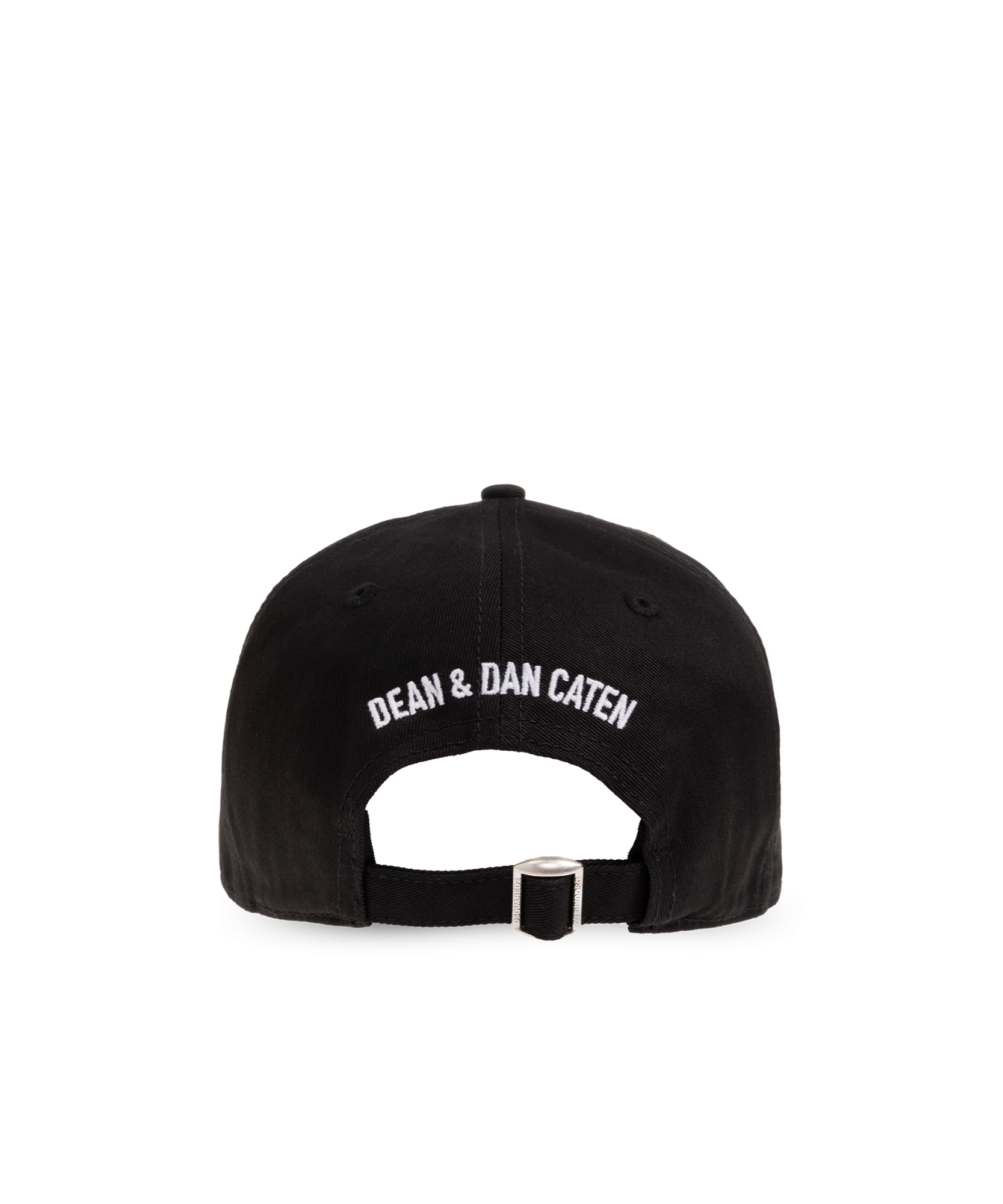 Shop Dsquared2 Logo-print Cotton Cap In Black