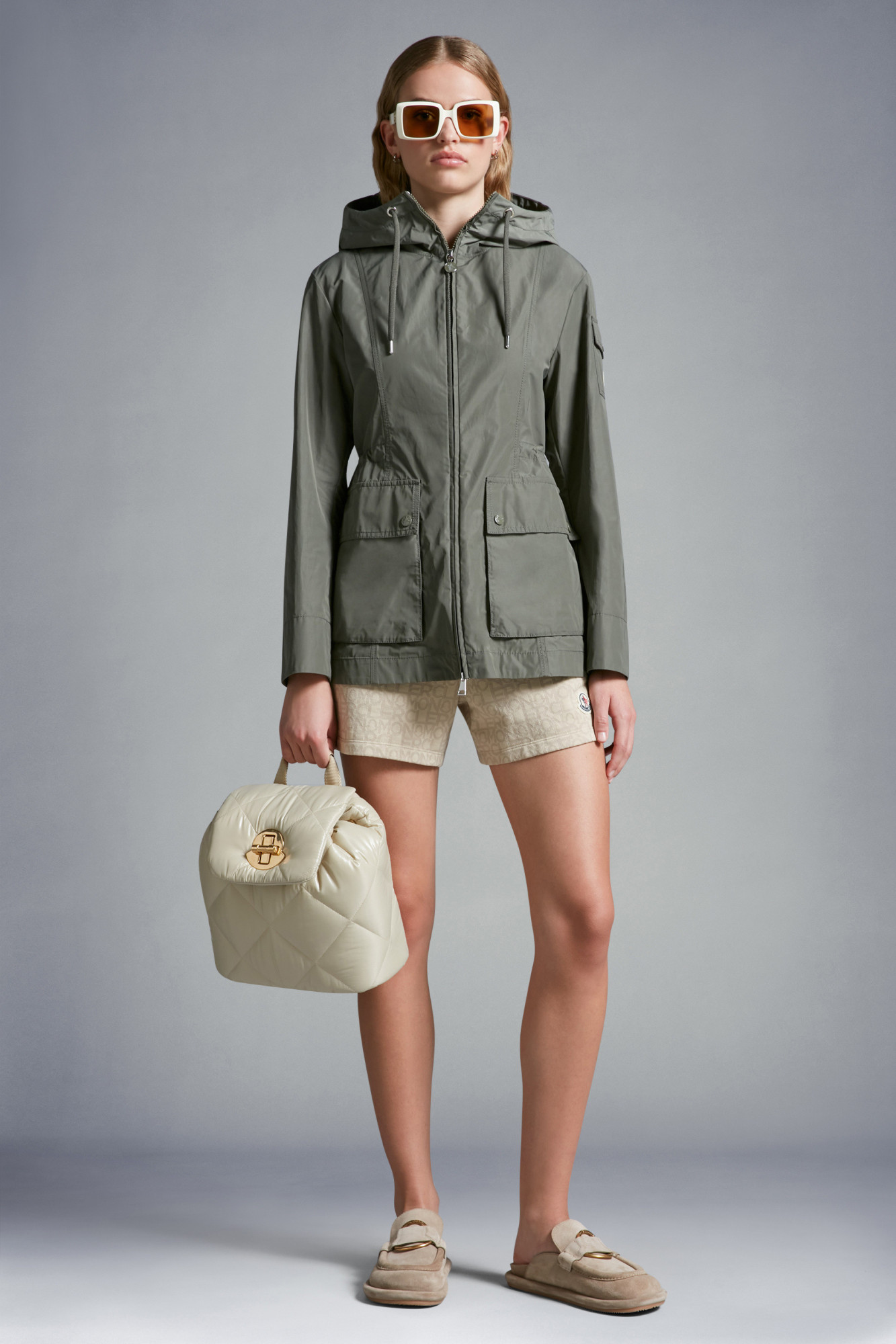 Moncler Parka Leandro In Brown