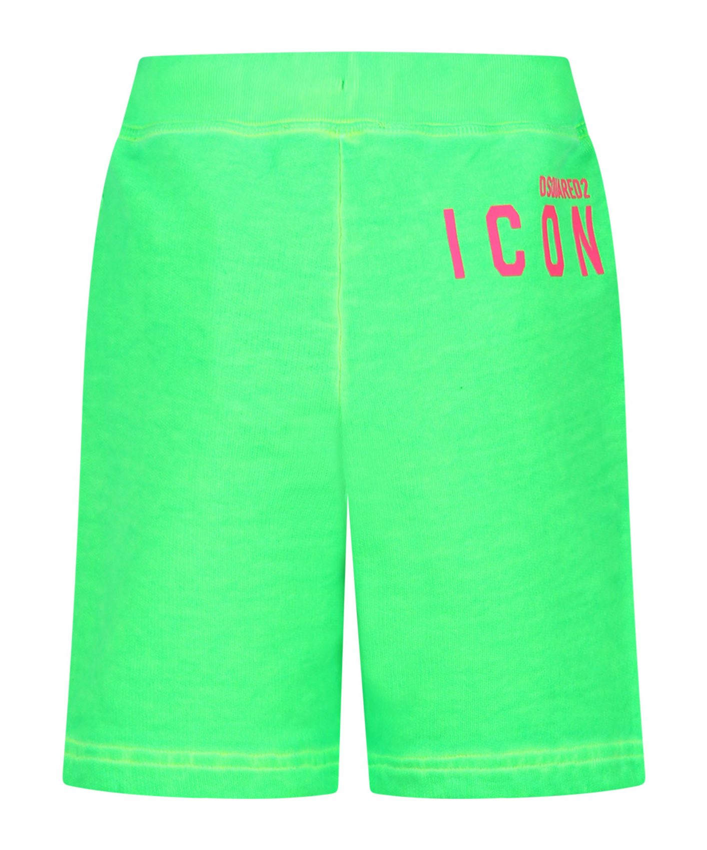 Dsquared2 Icon Logo-print Shorts In Green