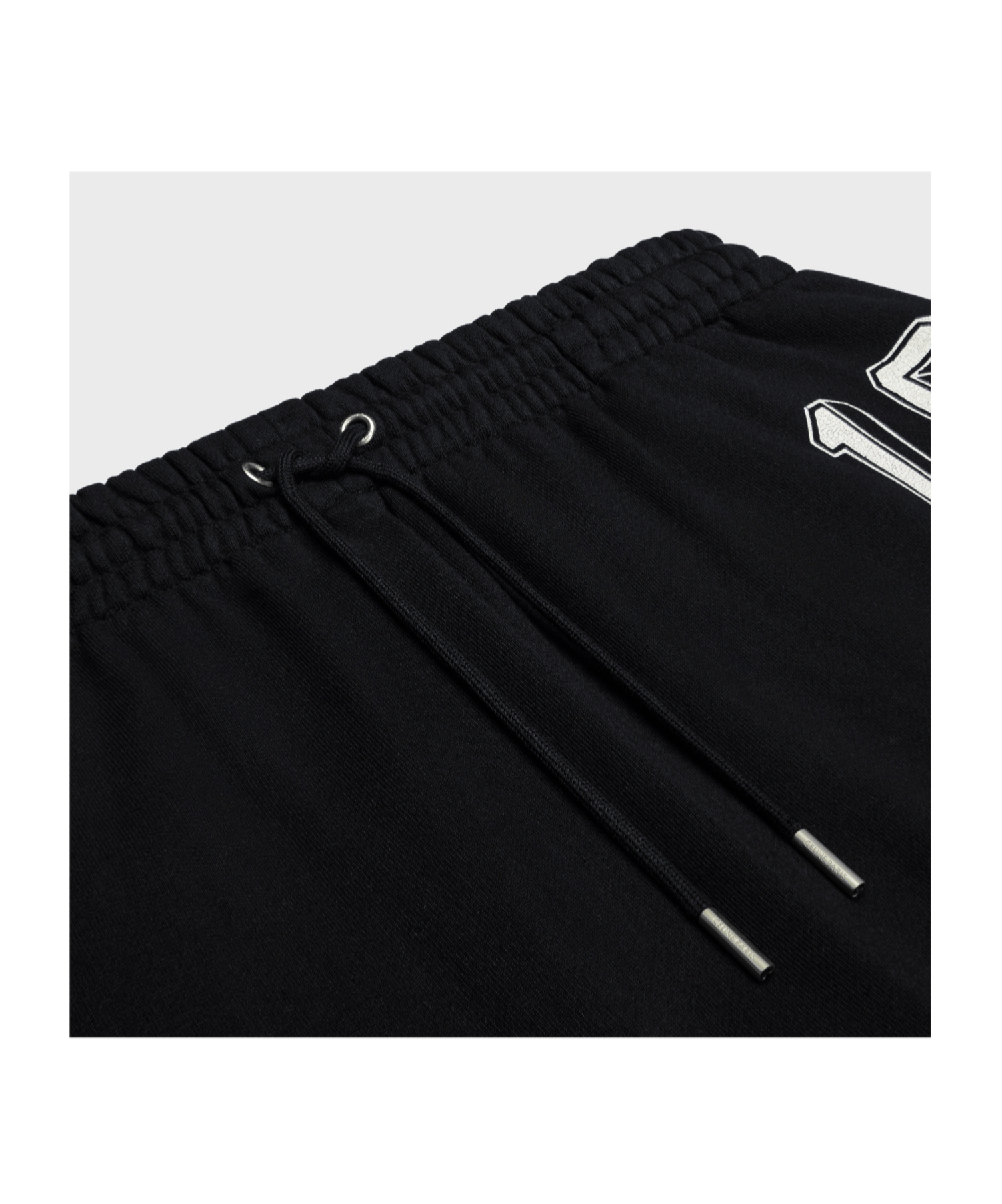 Celine Pull Rope And Stretch Waist Sweatpants In Black
