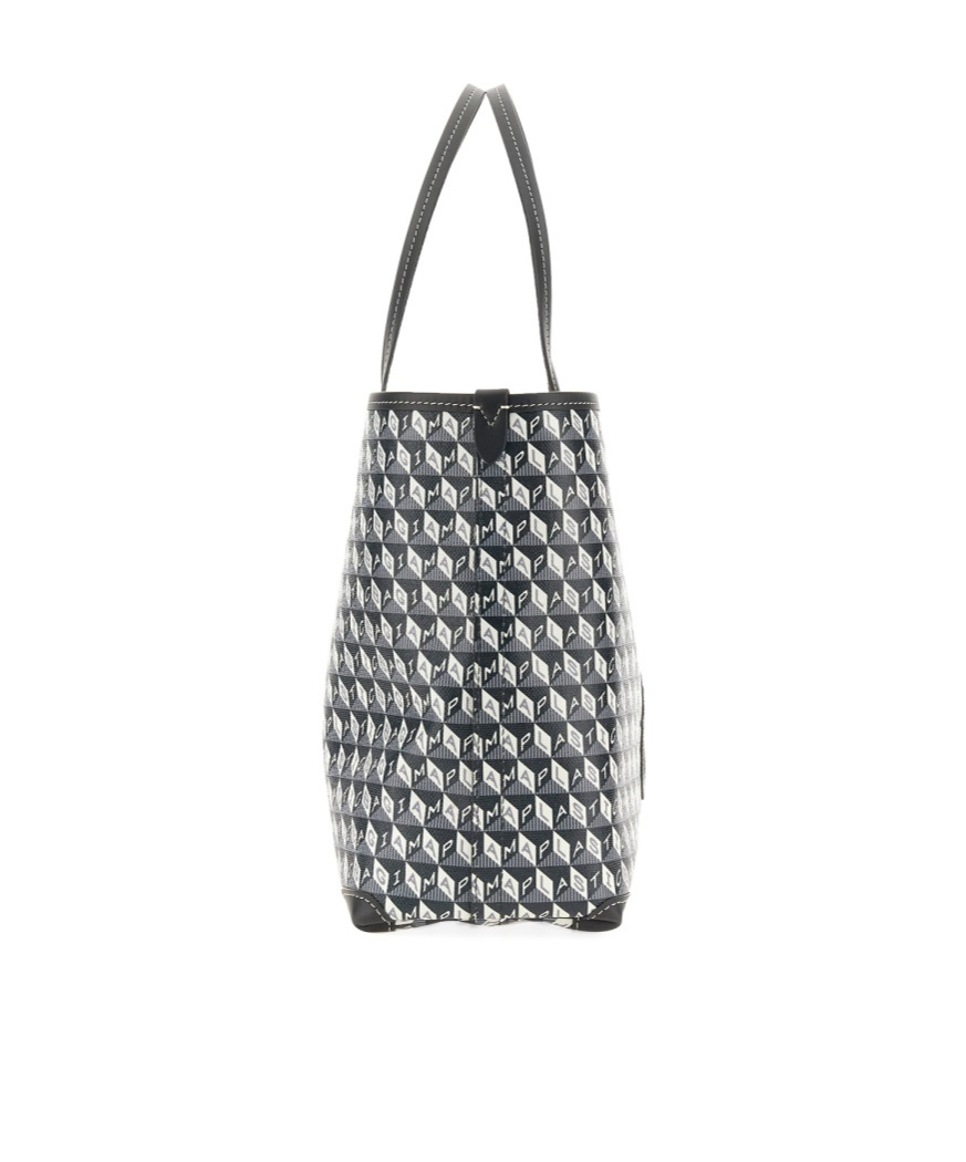 Shop Anya Hindmarch I Am A Plastic Bag Tote In Gray