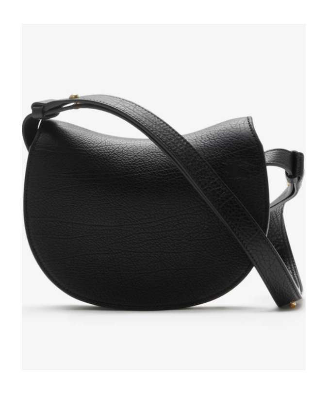 Burberry Mini Rocking Horse Crossbody Bag In Black