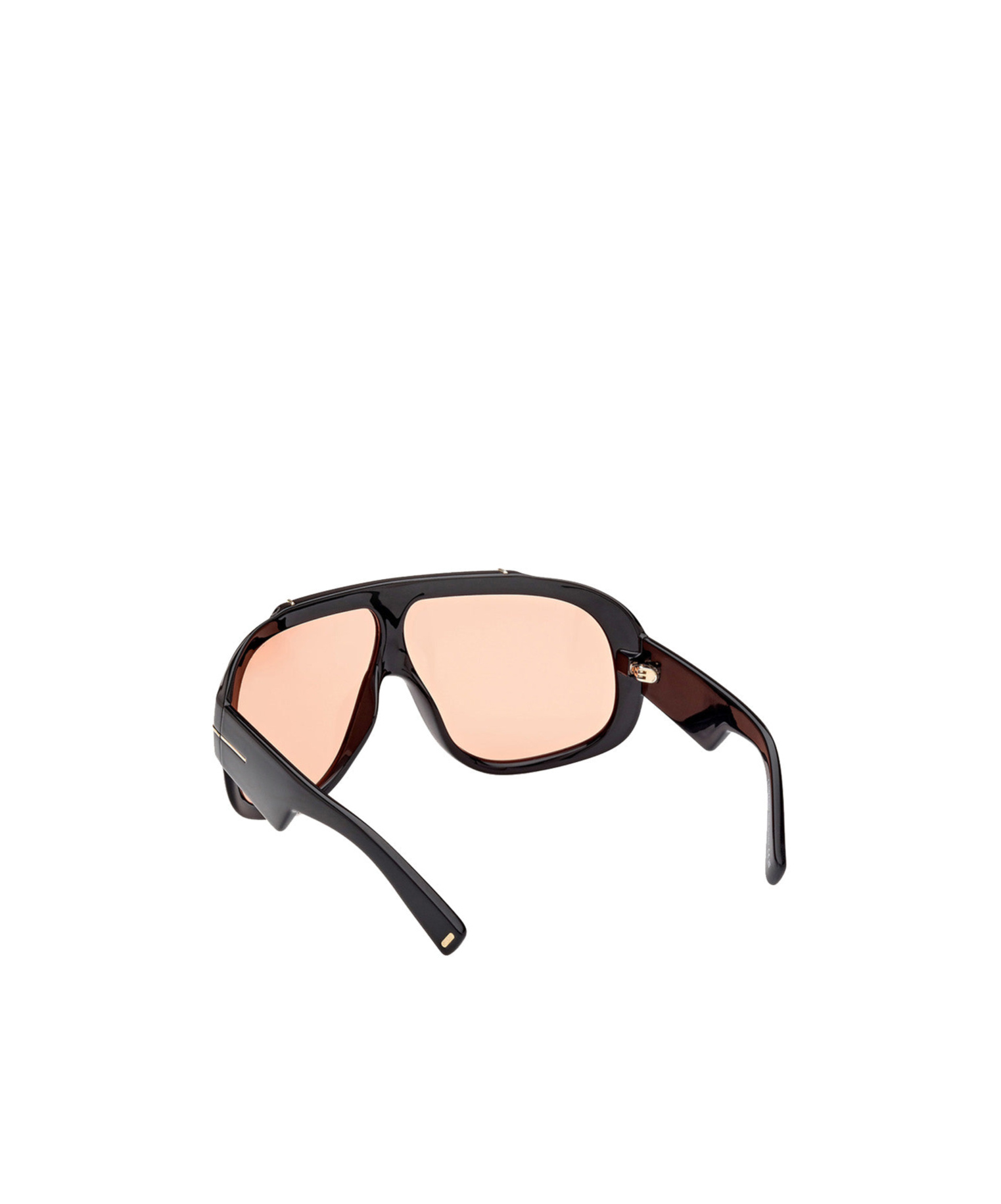 Tom Ford Eyewear Photochormatic Rellen Shield Frame Sunglasses In Nude
