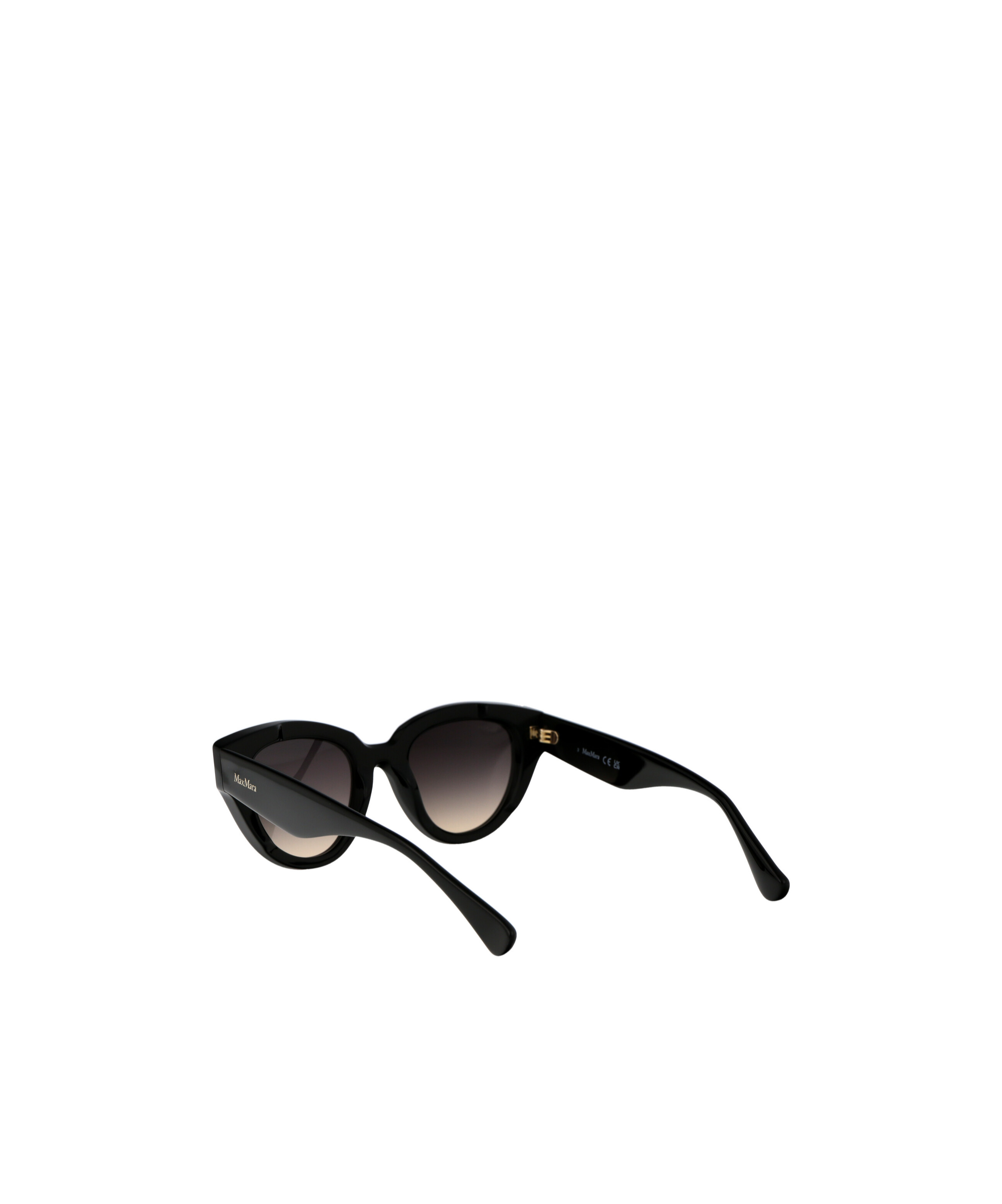 Max Mara Geometric Frame Sunglasses In Black