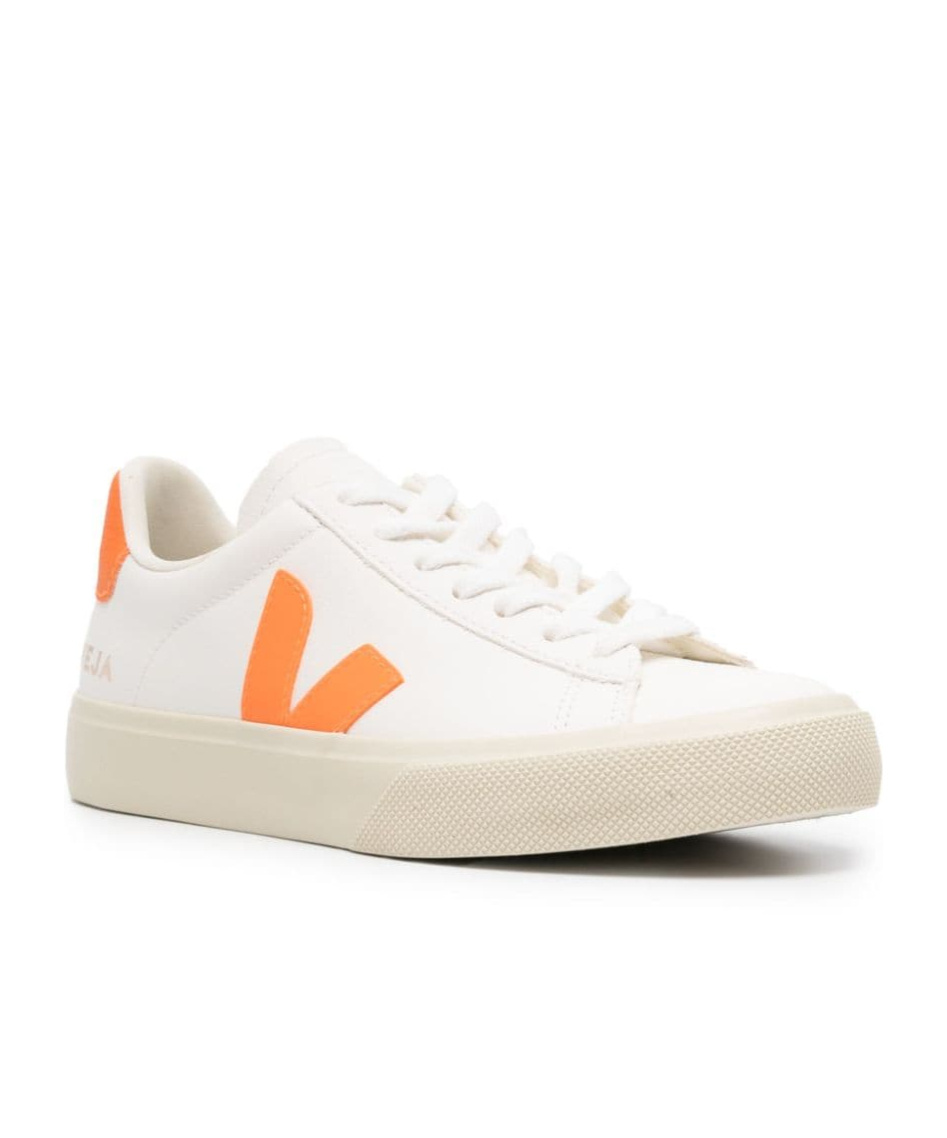 VEJA CAMPO GRAINED LEATHER SNEAKERS
