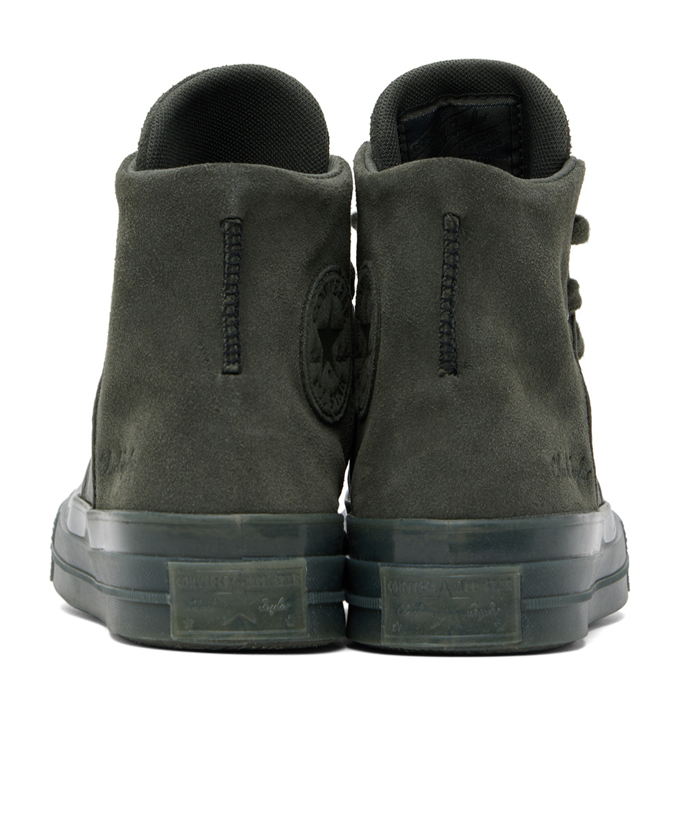 Converse Logo Decorated High-top Board Shoes In Black