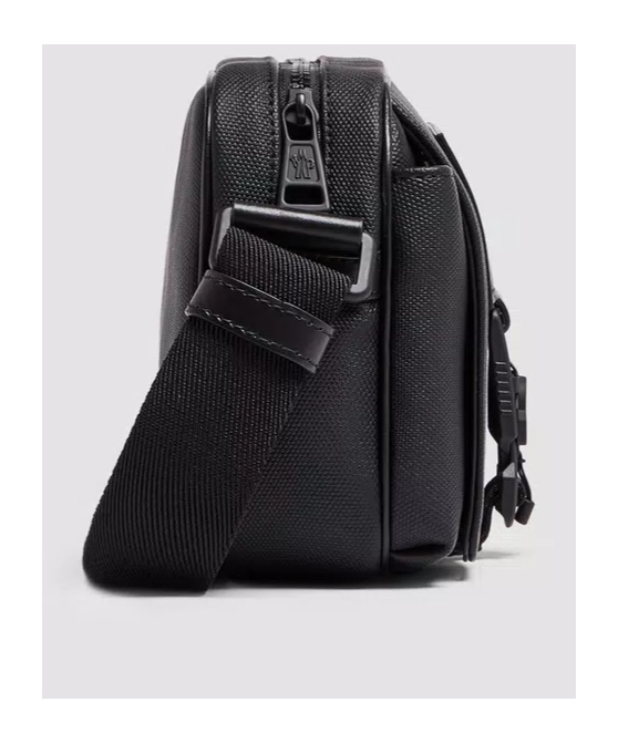 Moncler Nakoa Logo-patch Messenger Bag In Black