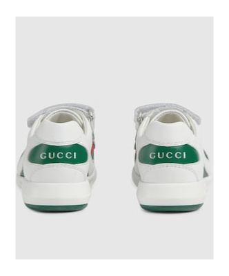 Gucci Web Sneaker In White