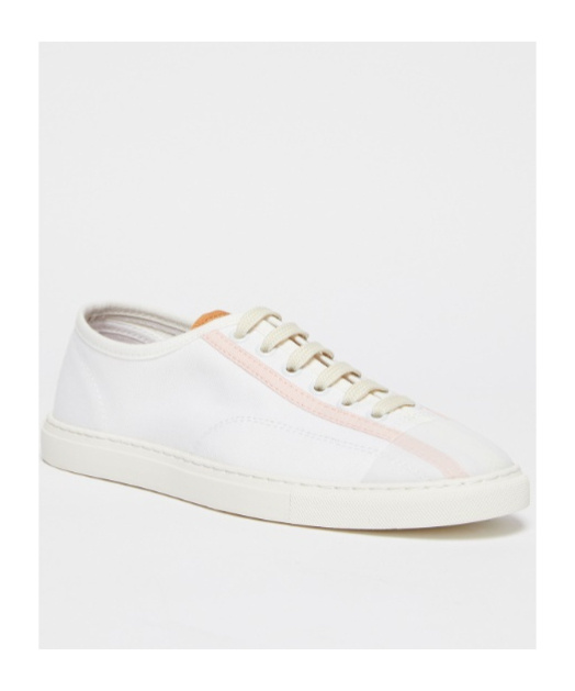 Weekend Max Mara Front Strapped Low-top Casual Shoes In White