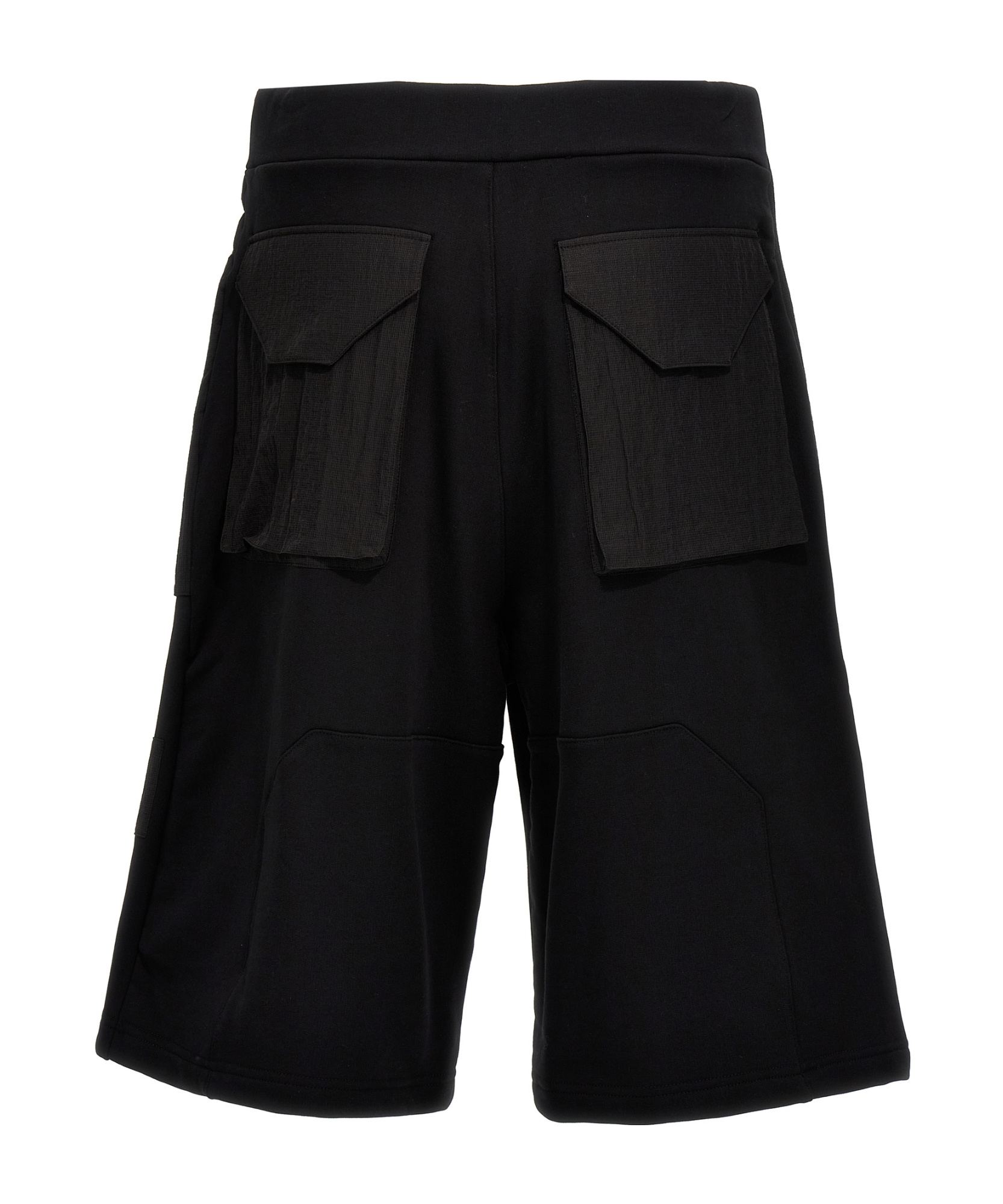 A-cold-wall* A Cold Wall* 'overlay Cargo' Bermuda Shorts In Black