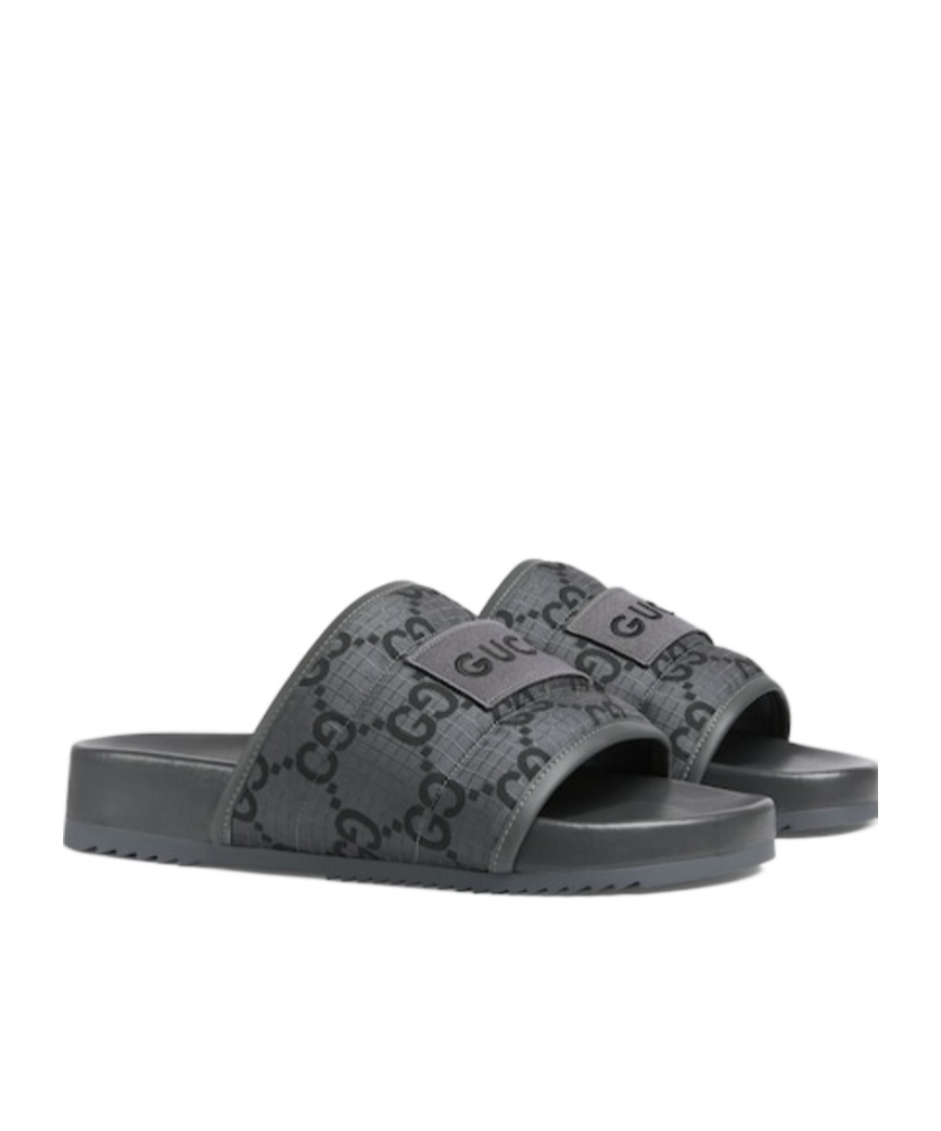 GUCCI GG DAMIER PADDED SLIDES