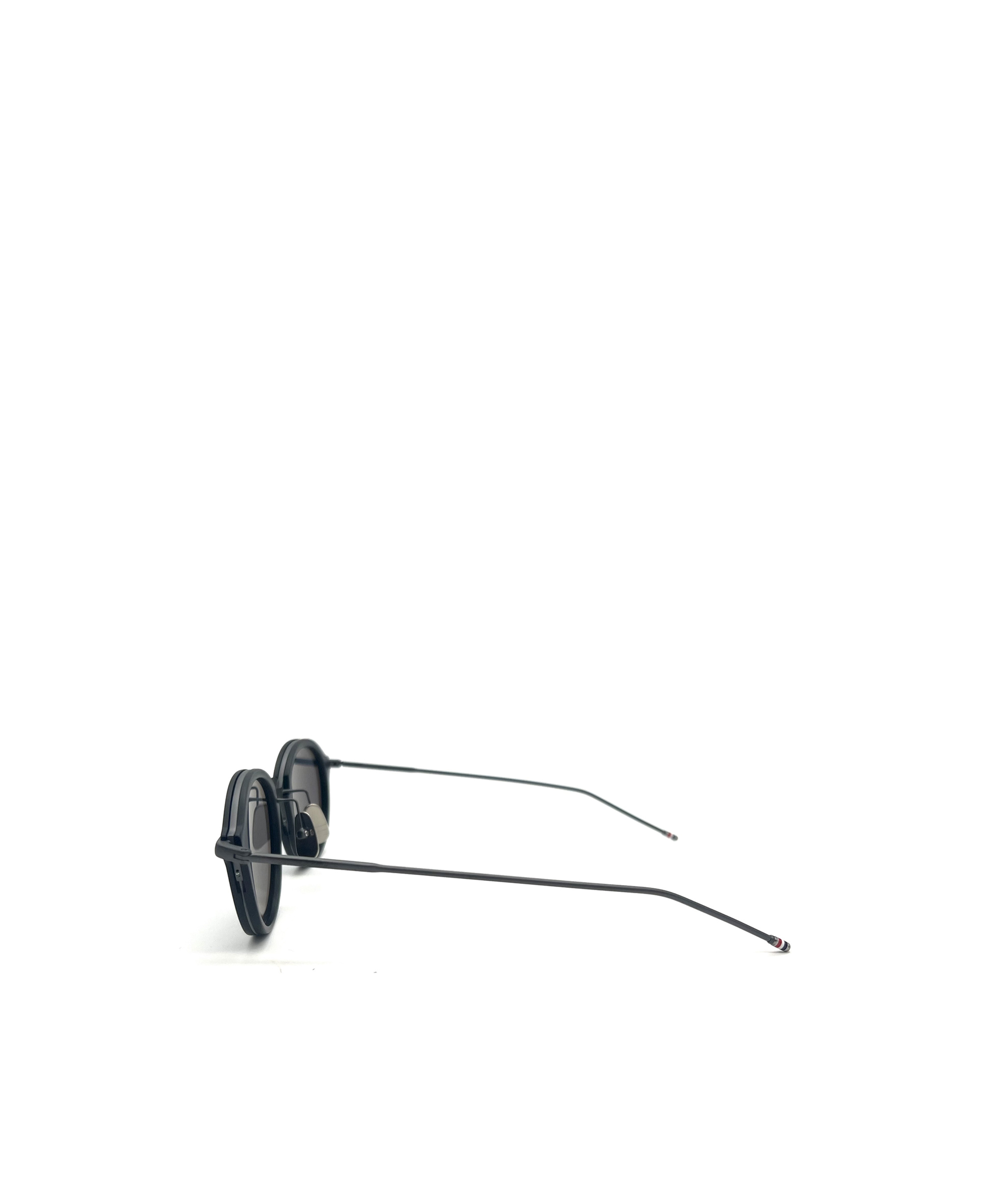 Thom Browne Round-frame Sunglasses In Gray