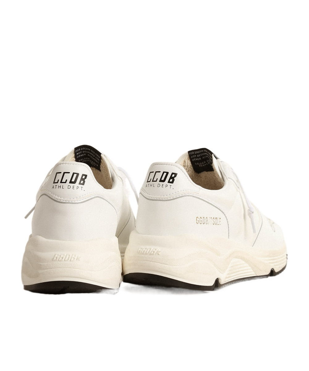 Golden Goose The Logo Is Tied With Low-top Casual Sneakers In White
