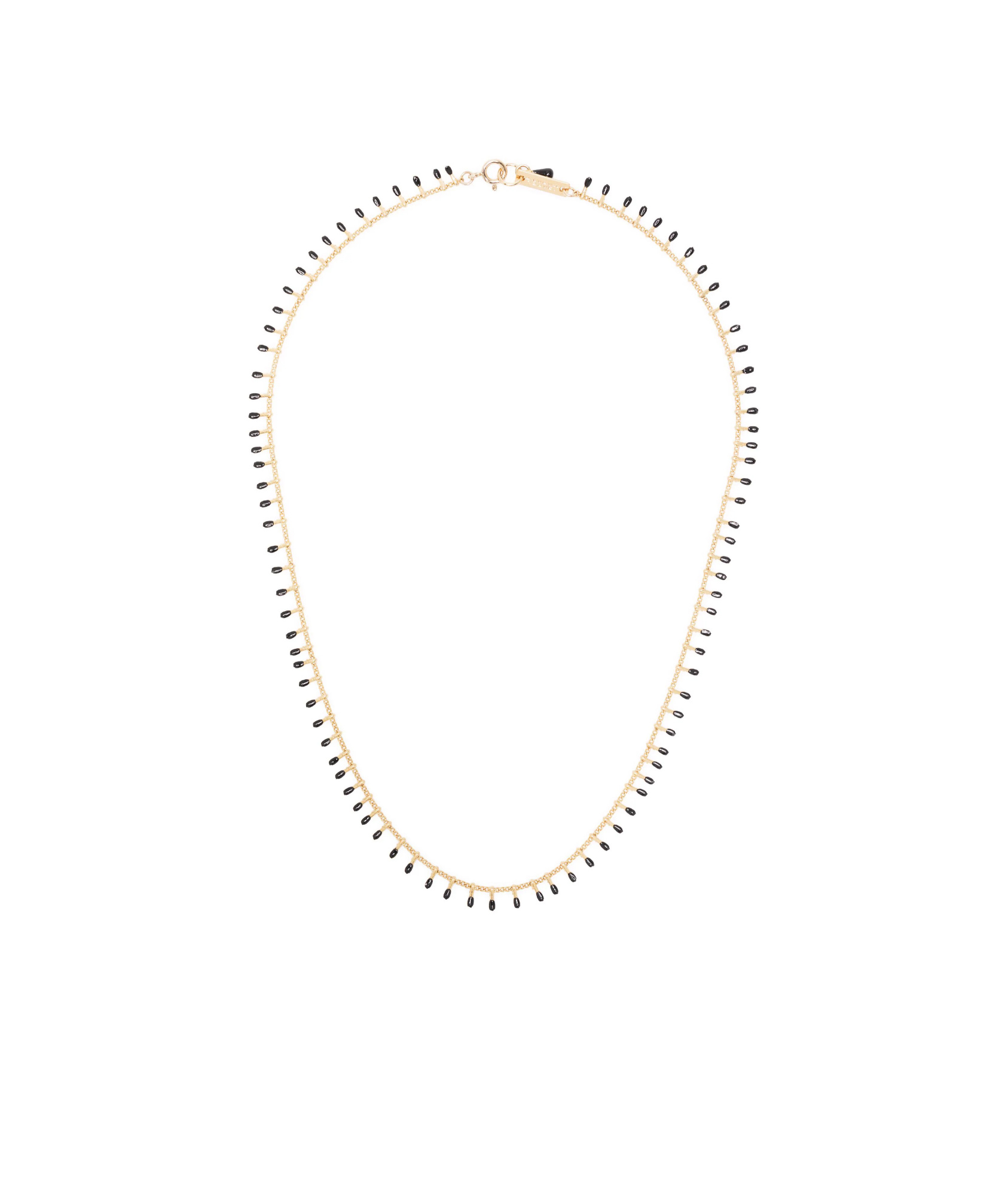 Isabel Marant Casablanca Beaded Necklace In Yellow