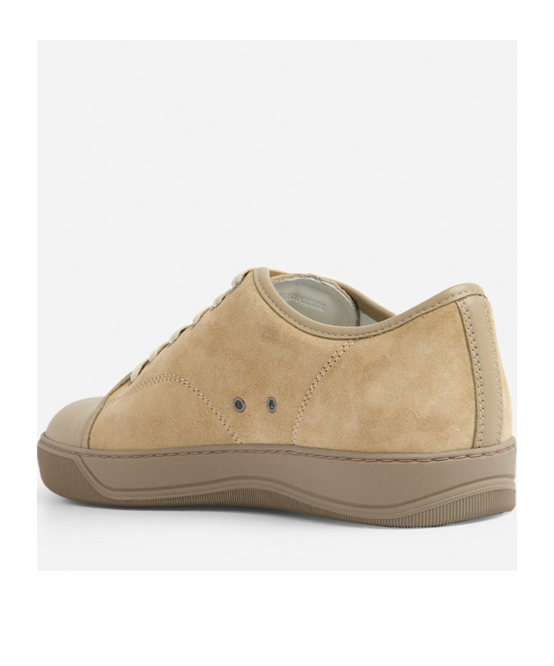 Lanvin Low Top Classic Sneakers In Brown