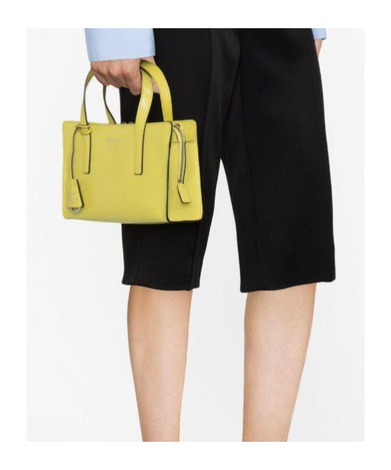 Prada Re-edition 1995 Tote Bag In Yellow