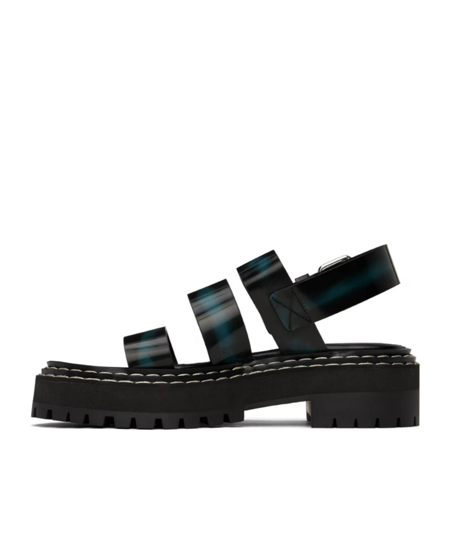 PROENZA SCHOULER LUG OPEN TOE HIGH HEELED SANDALS 