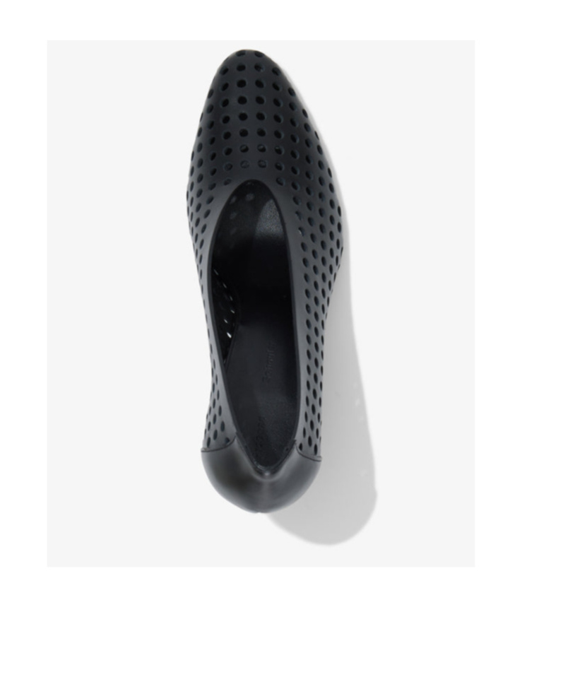 Proenza Schouler 85mm Perforated Leather Pumps In Black