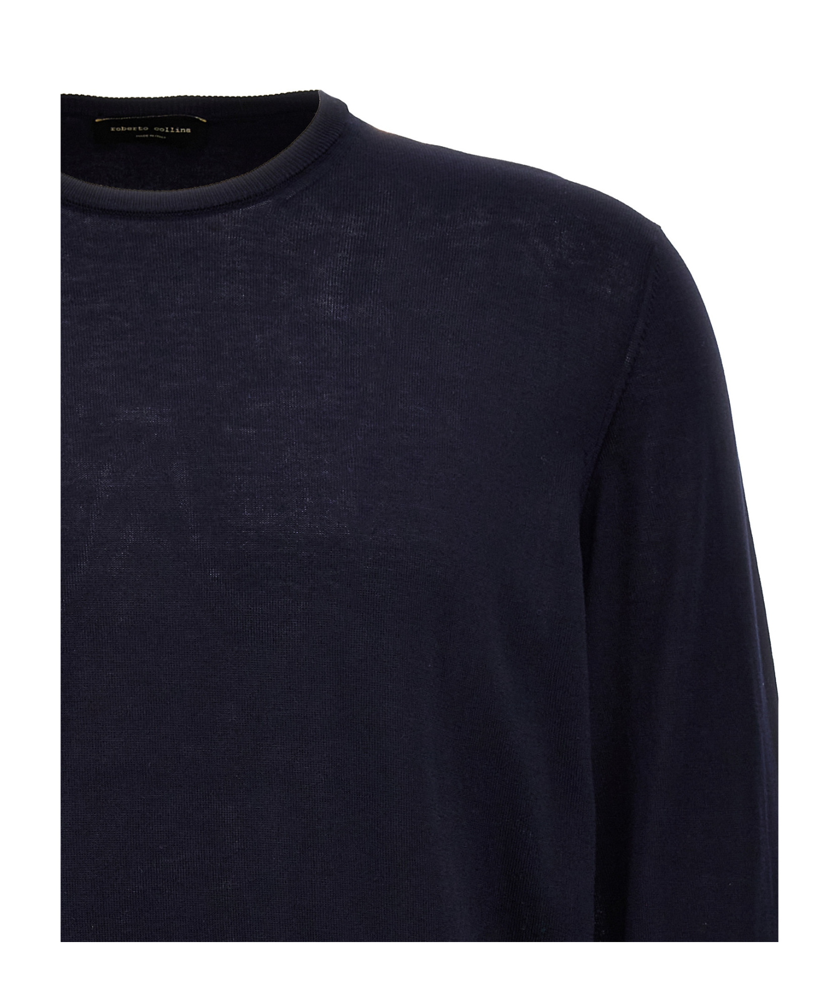 Roberto Collina Crew Neck Merino Wool Sweater