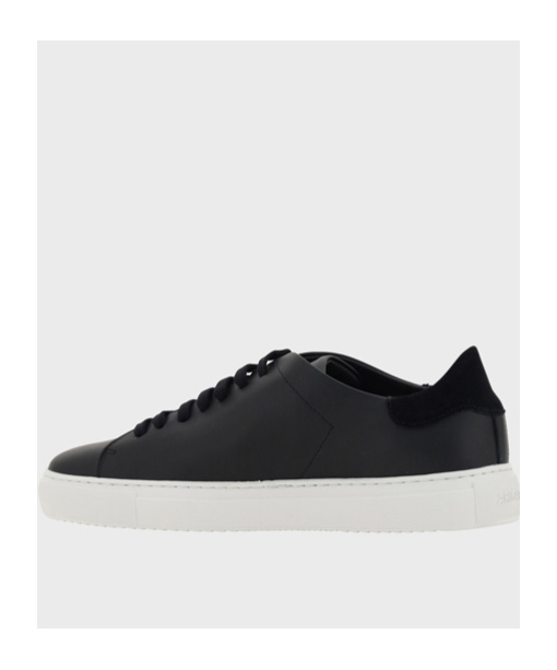 Axel Arigato '90 Clean' Black Low Top Sneakers With Logo Lettering On The Side In Black