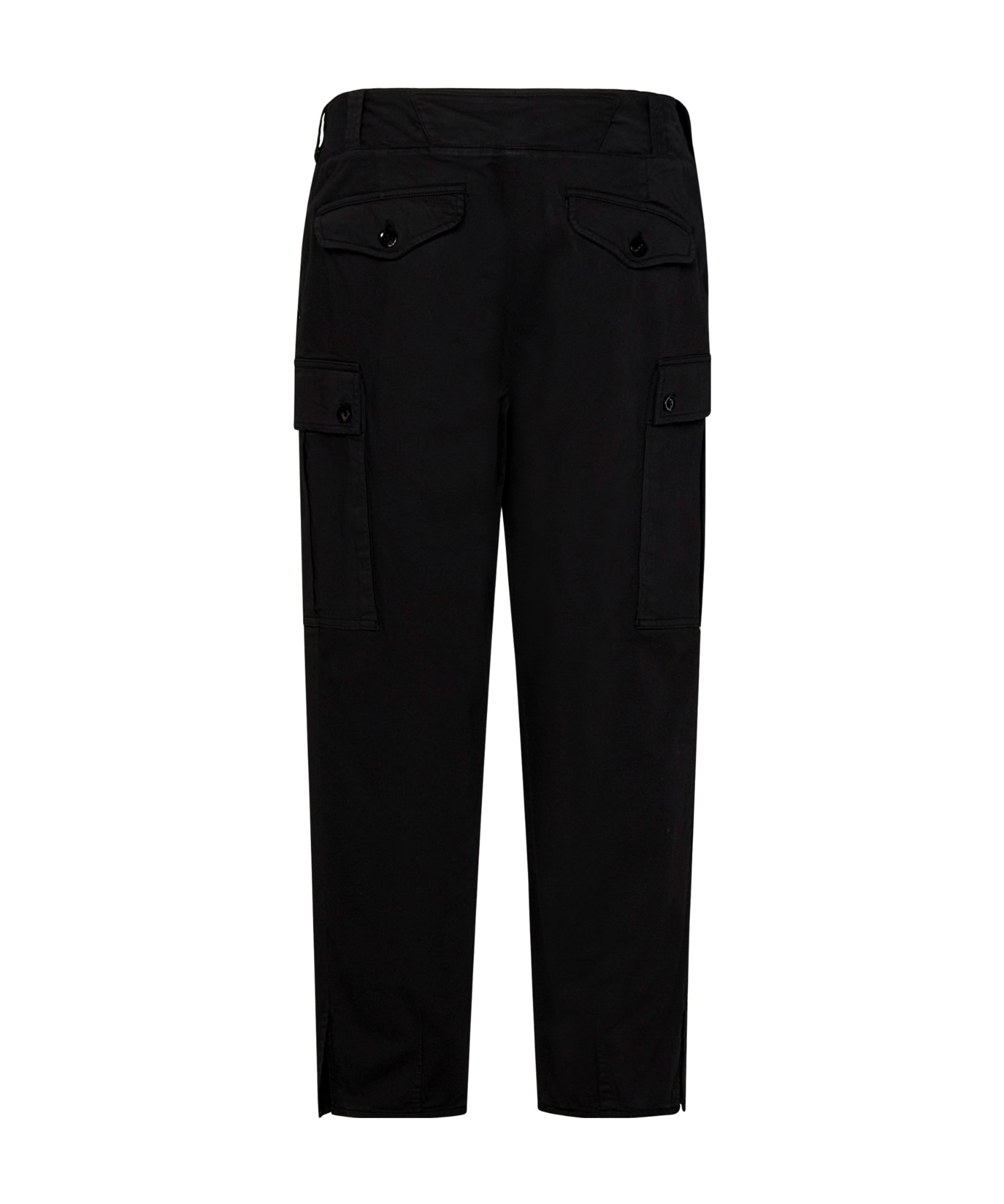 Tom Ford Tapered Cropped Trousers In Black