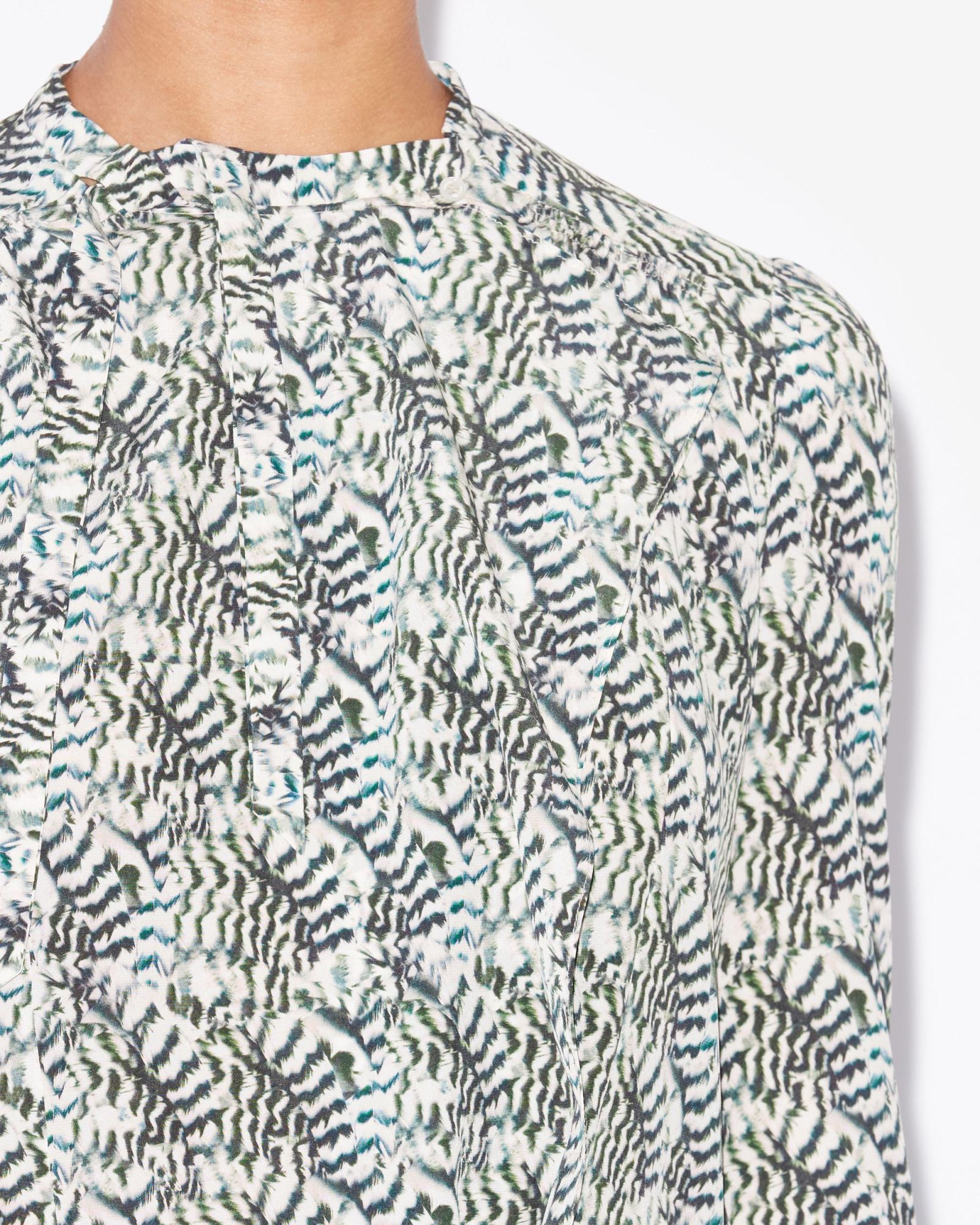 Isabel Marant Umaima Kleid In Gray