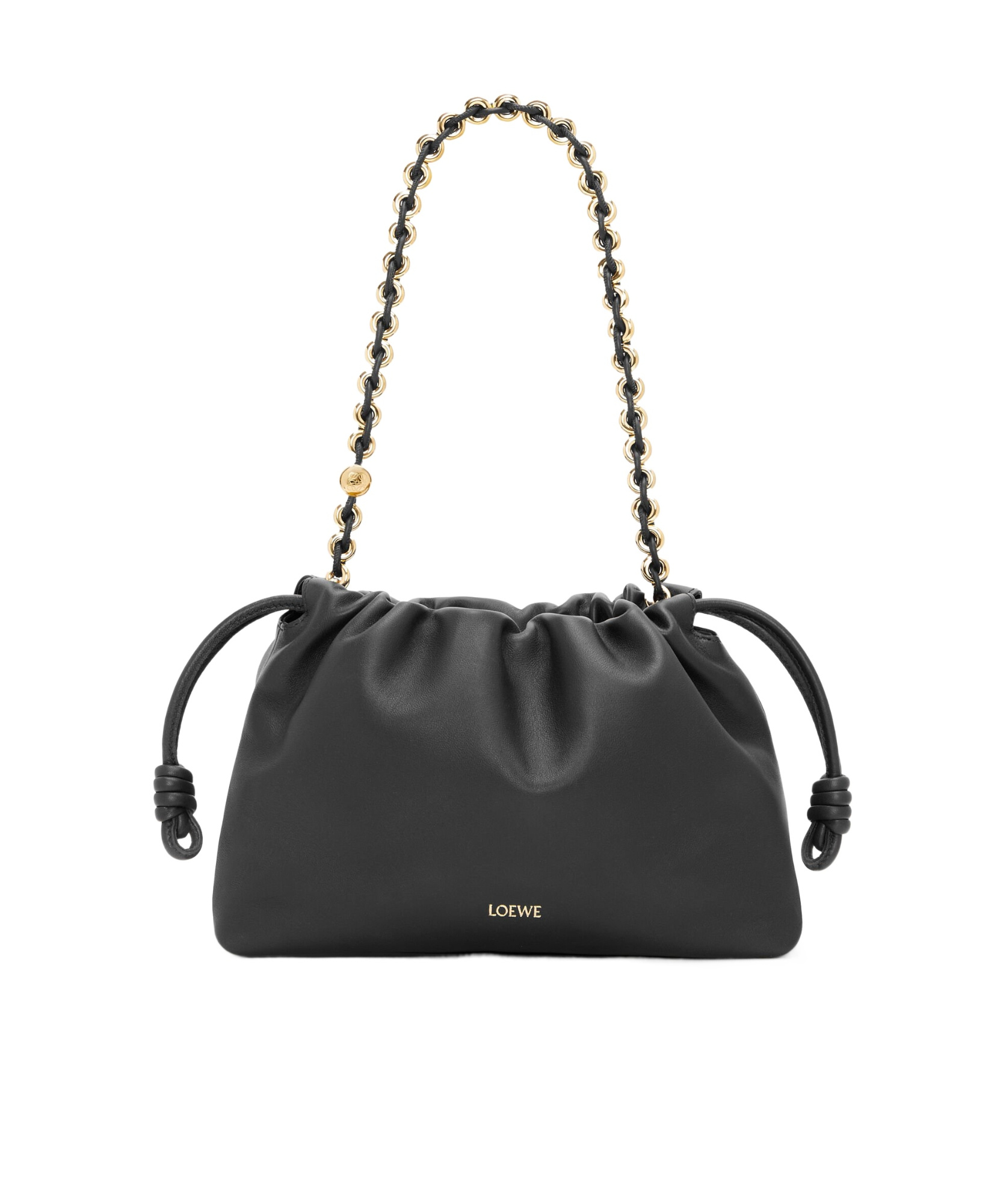 Loewe Large Flamenco Purse In Black