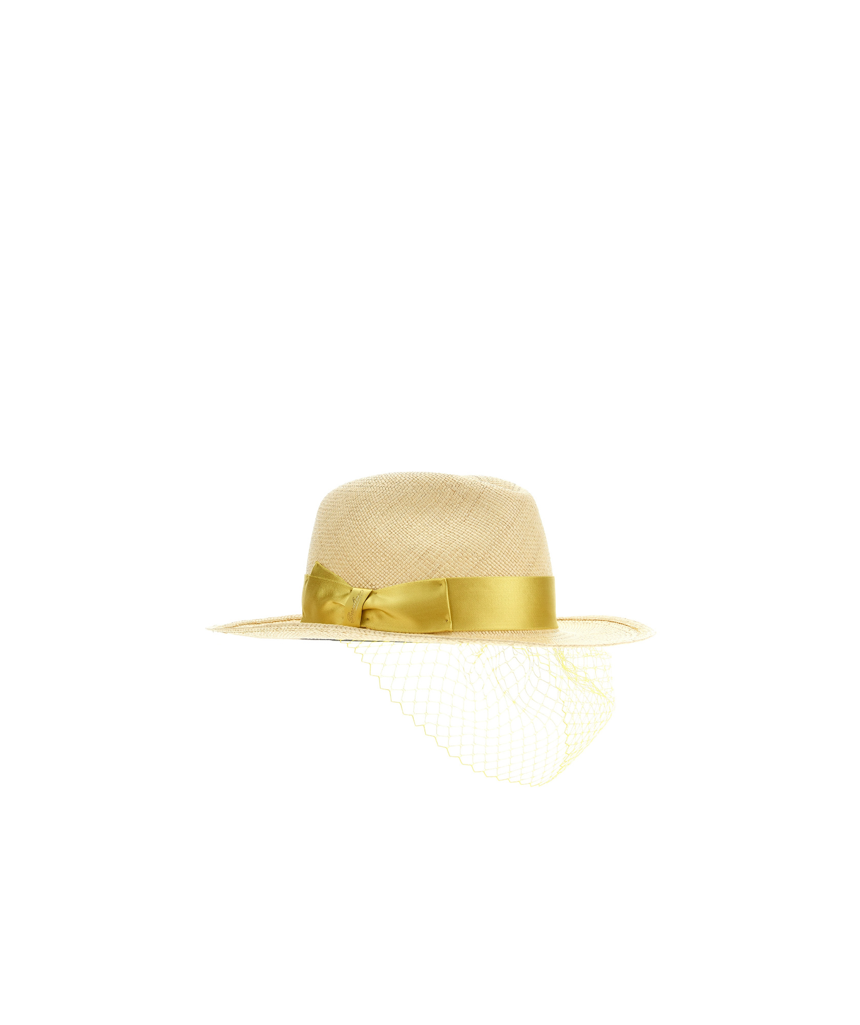 Borsalino Panama Quito Straw Hat In White